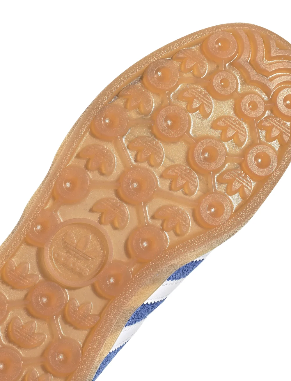 adidas Originals - GAZELLE INDOOR W - lave sneakers - blufus/ftwwht/goldmt - 5