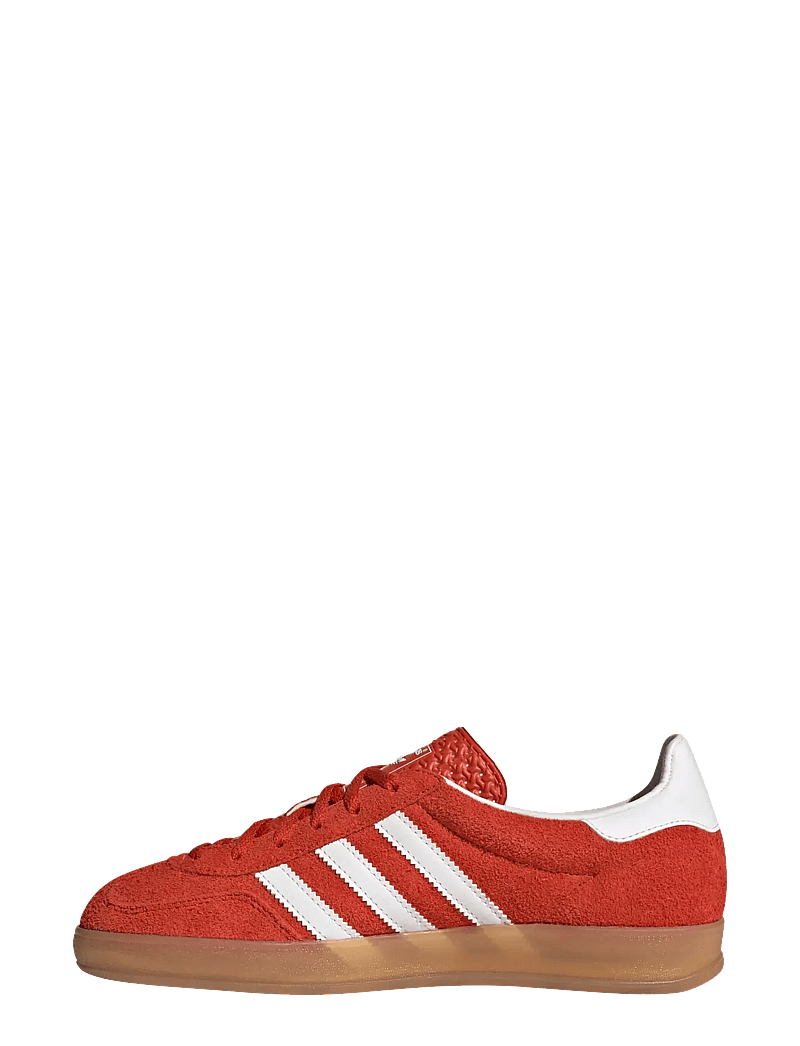 adidas Originals - GAZELLE INDOOR W - sporta apavi ar zemu augšdaļu - borang/ftwwht/gum3 - 2