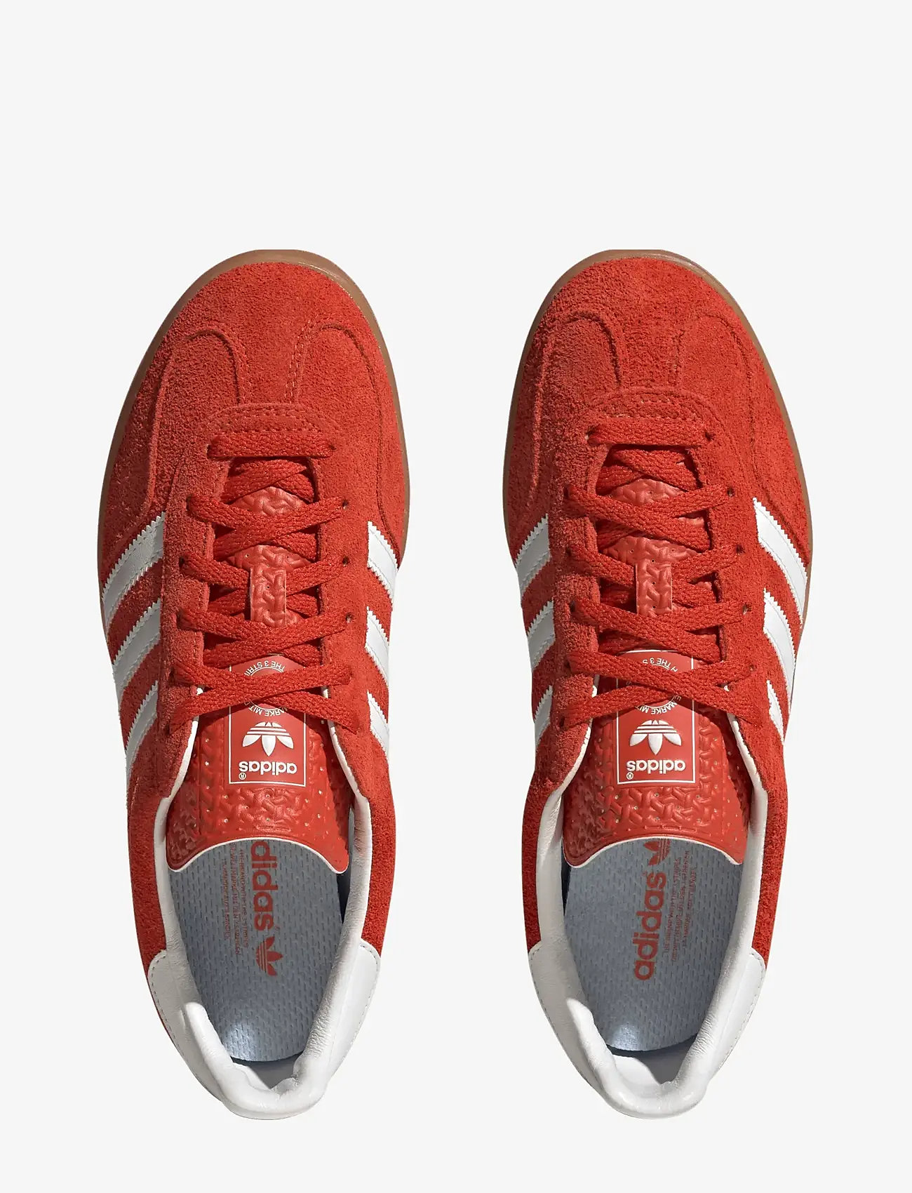 adidas Originals - GAZELLE INDOOR W - lave sneakers - borang/ftwwht/gum3 - 4