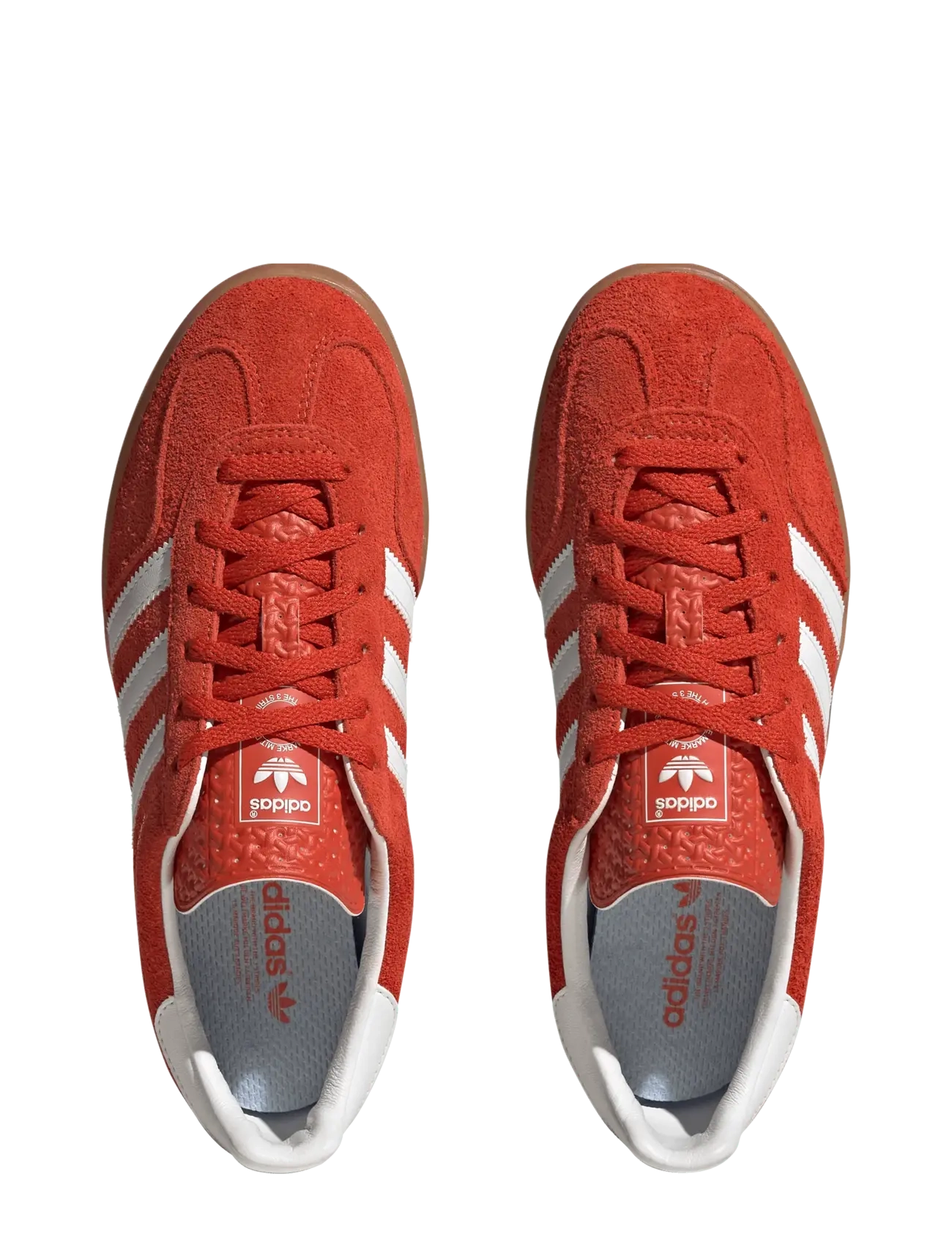 adidas Originals - GAZELLE INDOOR W - låga sneakers - borang/ftwwht/gum3 - 4