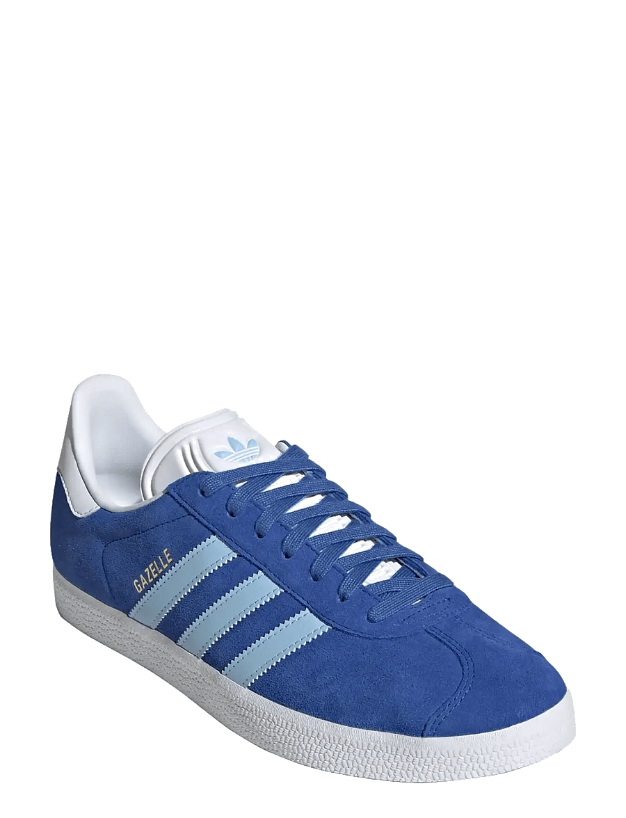 adidas Originals - GAZELLE - niedriger schnitt - royblu/clesky/ftwwht - 0