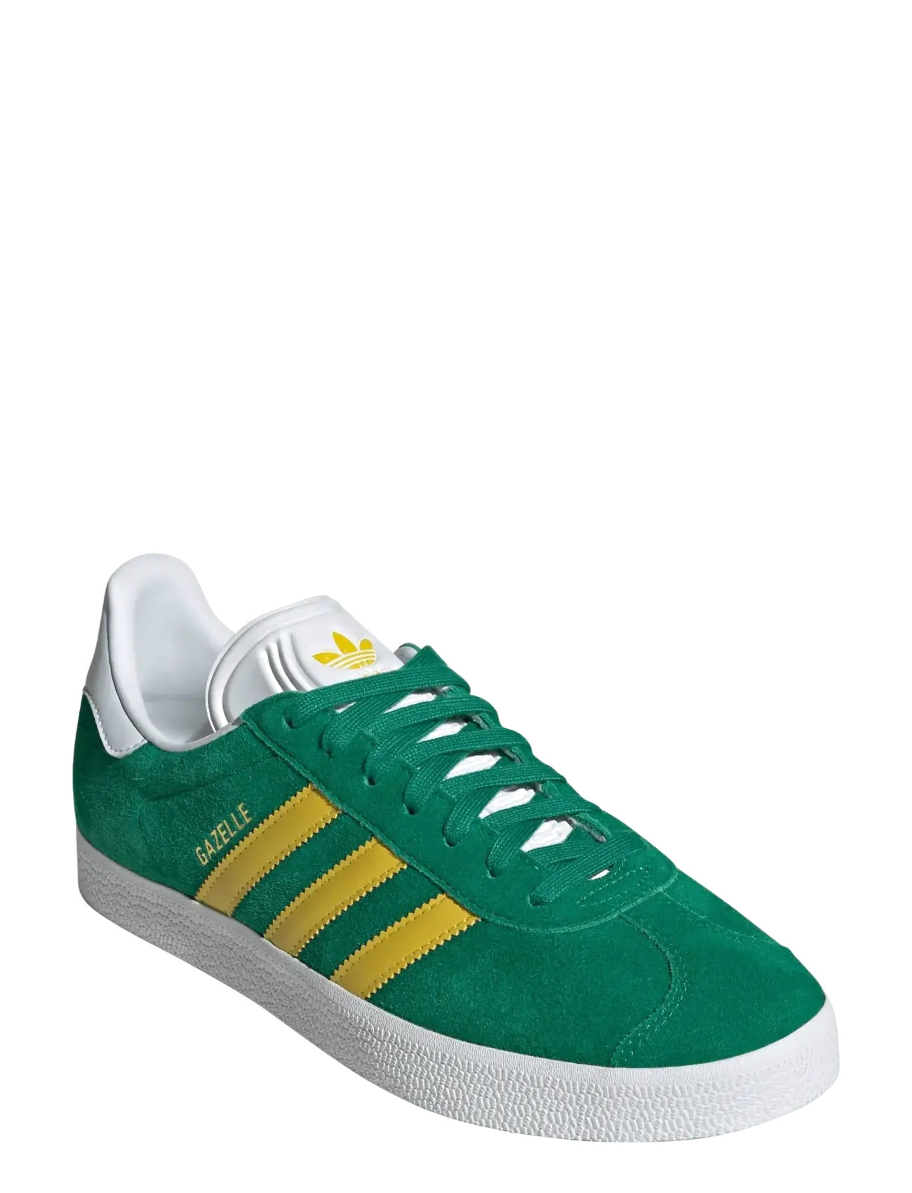 adidas Originals GAZELLE - Sneakers - BGREEN/EQTYEL/FTWWHT / green