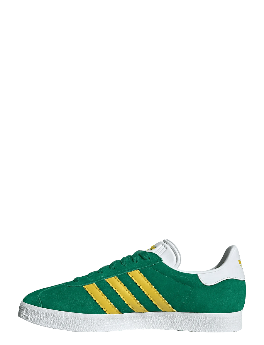 adidas Originals - GAZELLE - niedriger schnitt - bgreen/eqtyel/ftwwht - 2