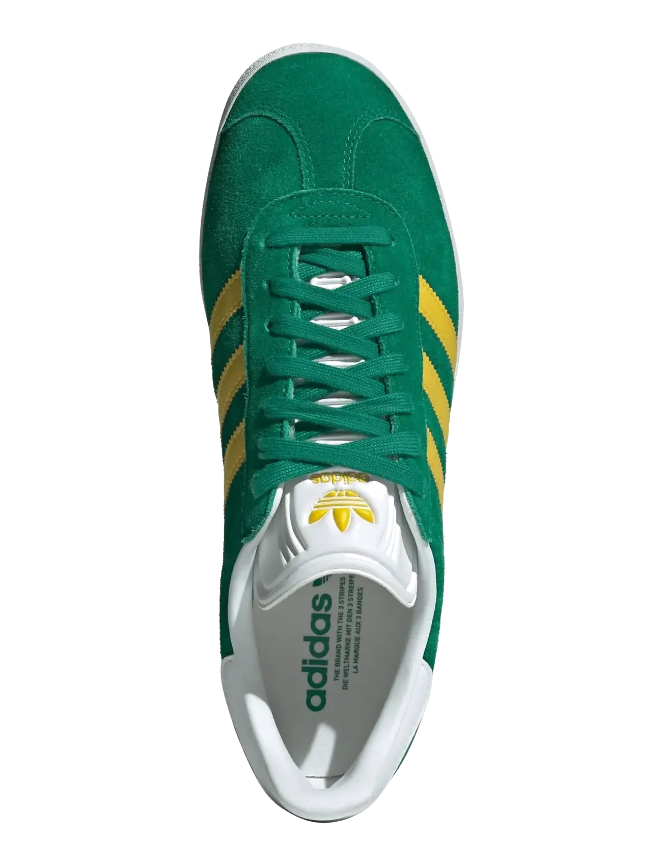 adidas Originals - GAZELLE - lave sneakers - bgreen/eqtyel/ftwwht - 4