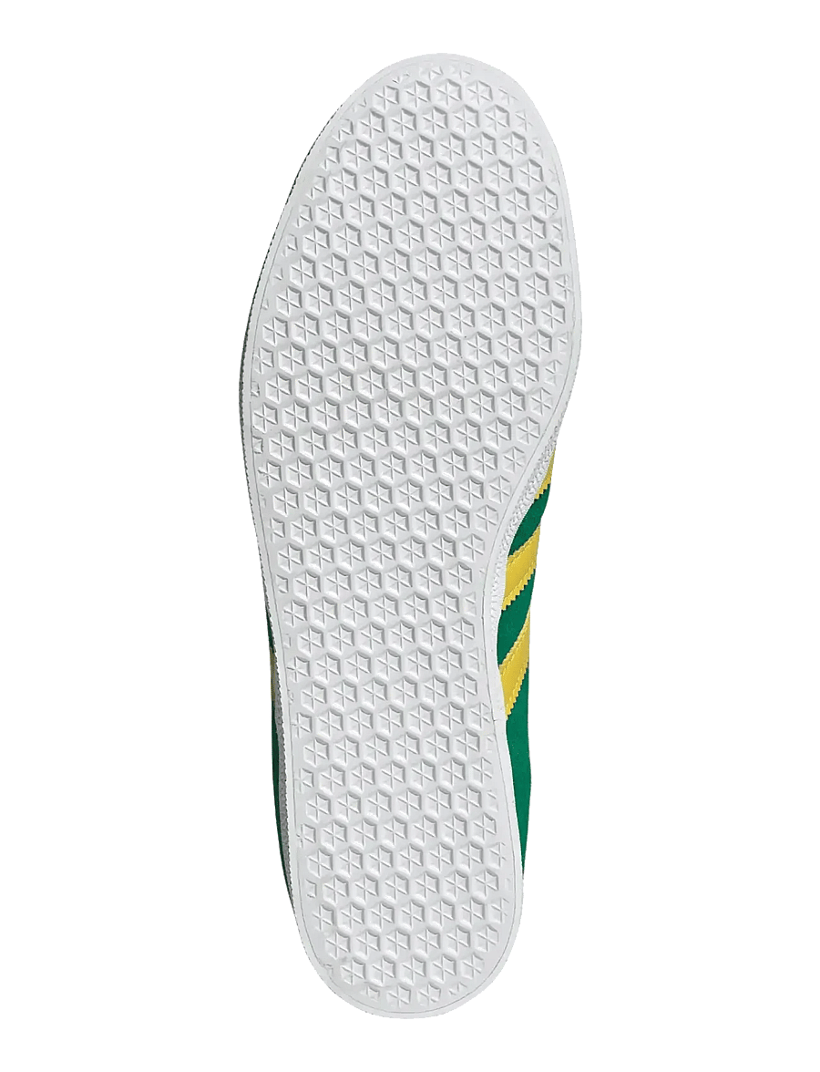 adidas Originals - GAZELLE - niedriger schnitt - bgreen/eqtyel/ftwwht - 5