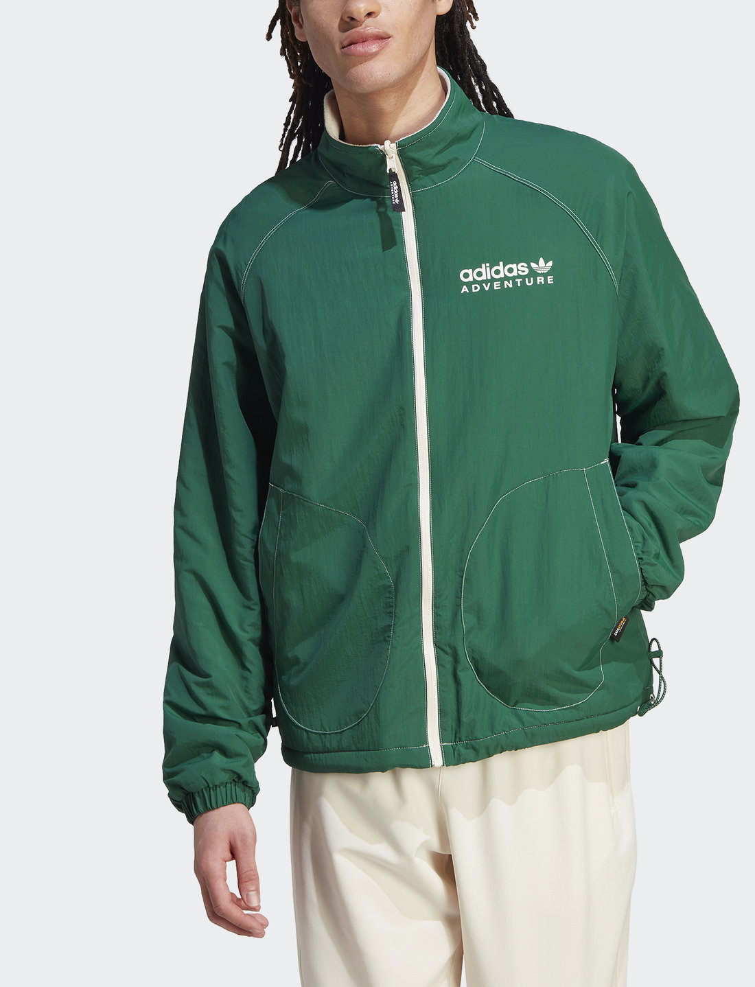 Adidas woven hot sale jacket mens