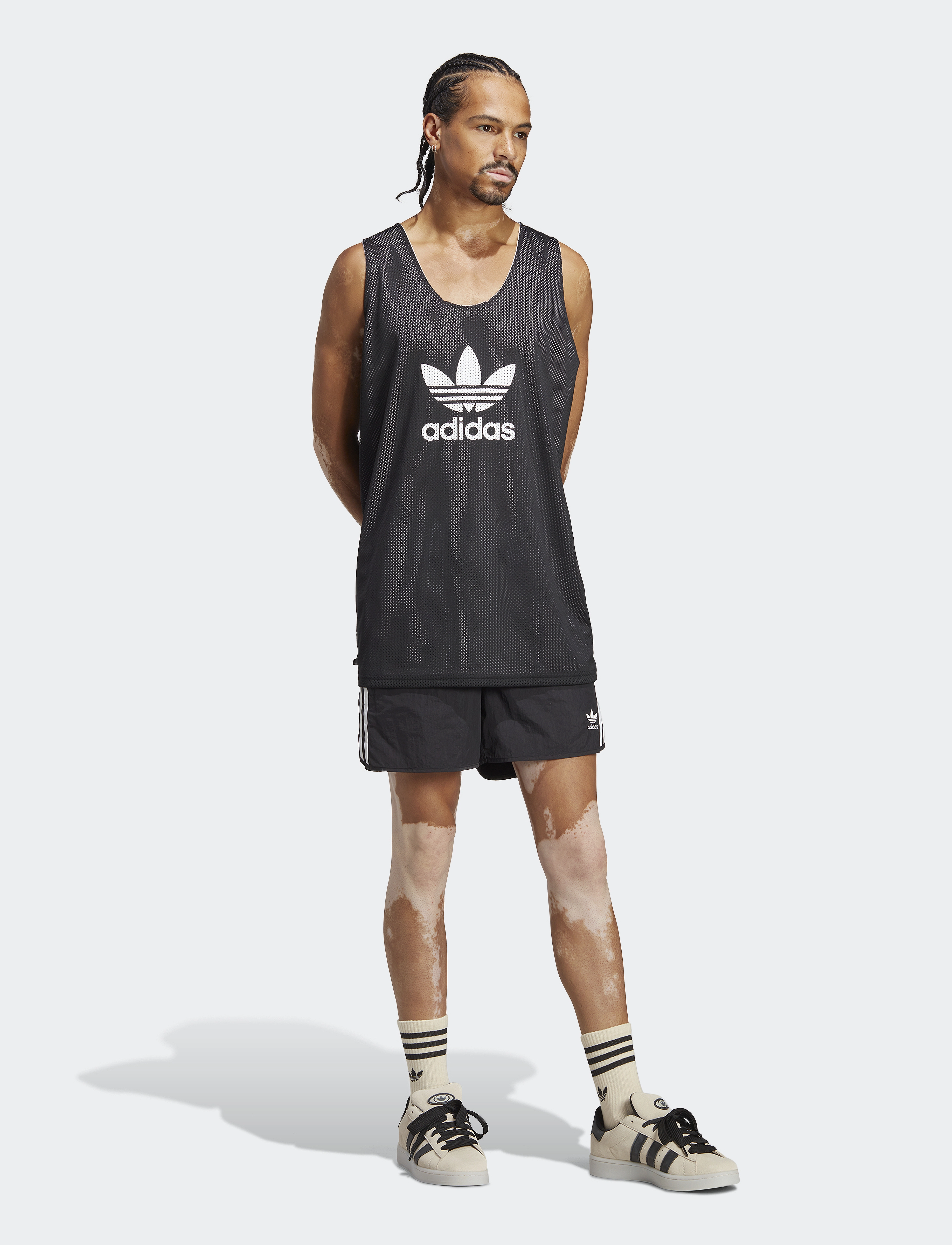 adidas Originals SPRINTER SHORTS - Streetwear - BLACK / black