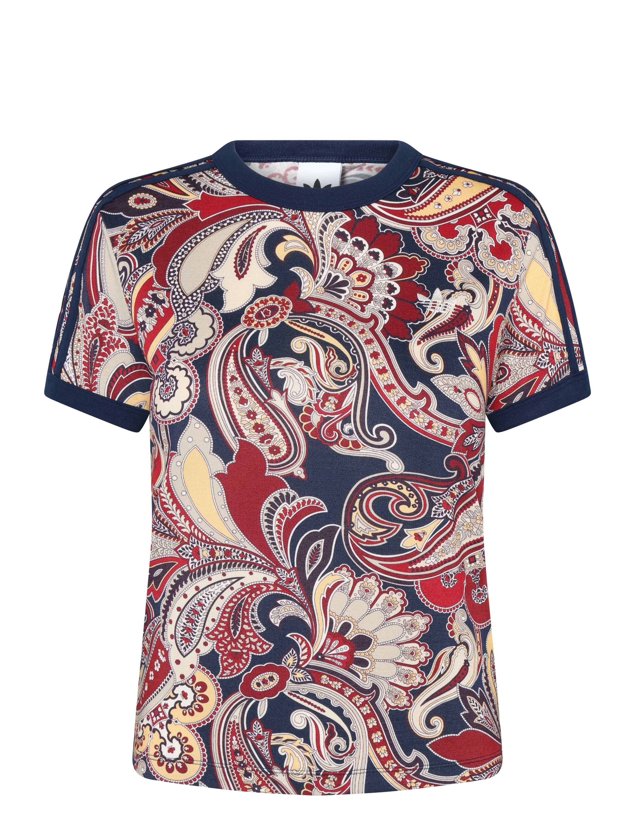 adidas Originals 3S TEE SLIM - Bestsellere Sport - MULTCO/NINDIG / navy