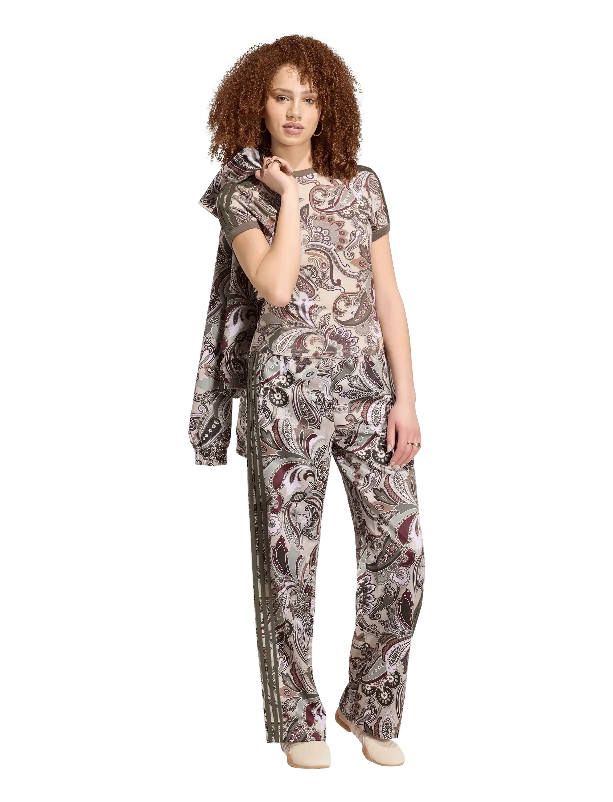 adidas Originals - FIREBIRD STN TP - casual trousers - multco/khathr - 0