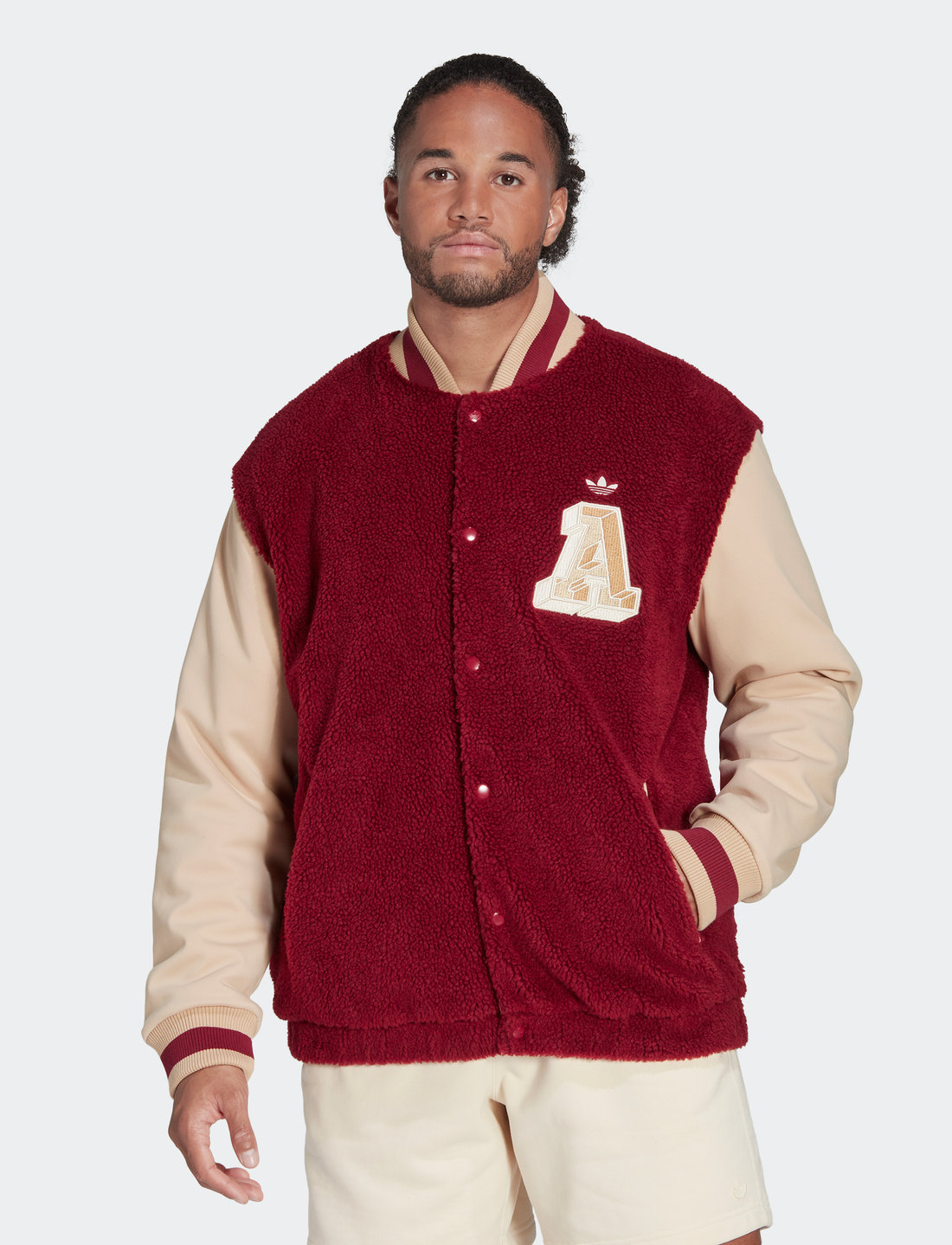 Adidas originals letterman jacket hotsell