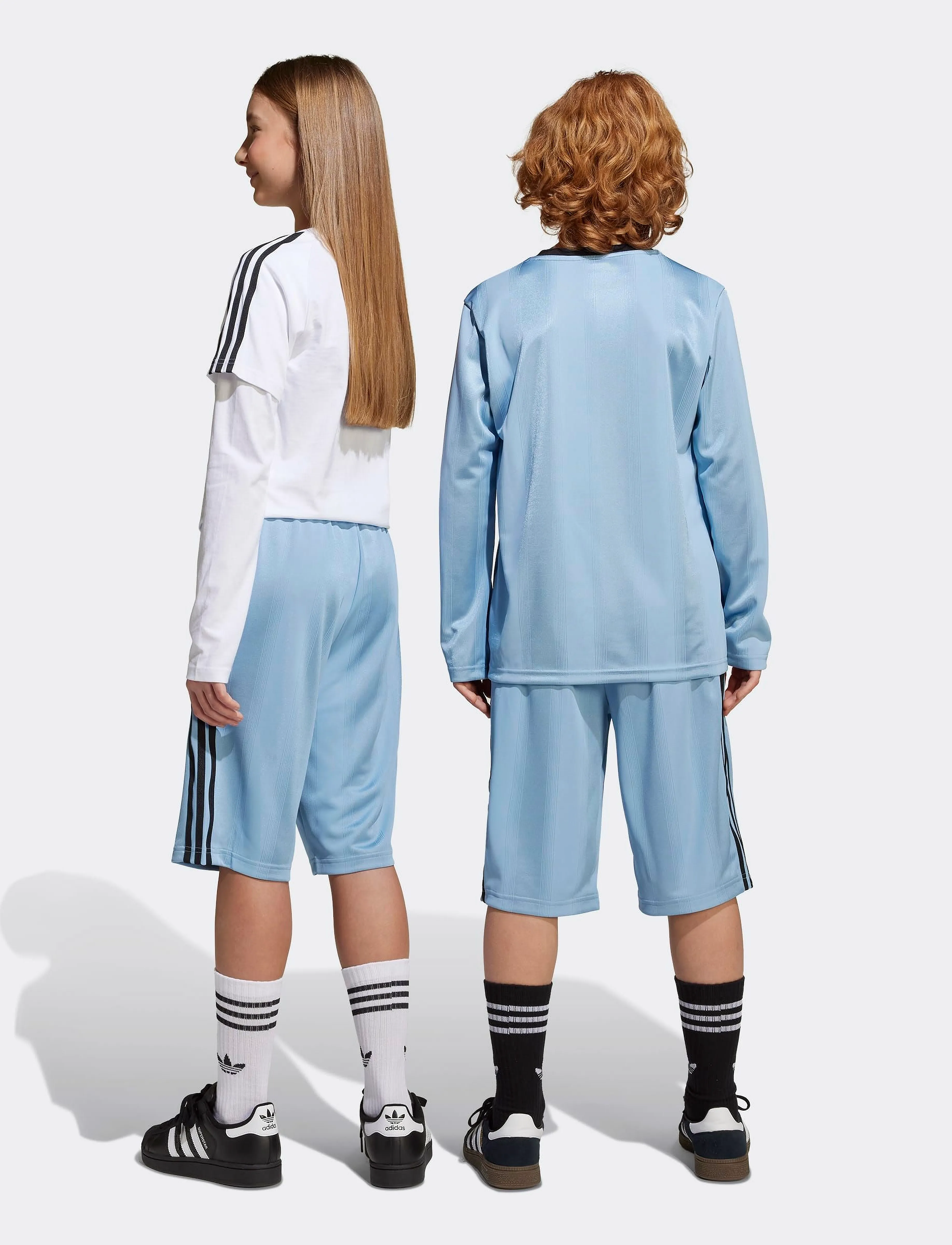 adidas Originals - SHORTS - ashblu/black - 2