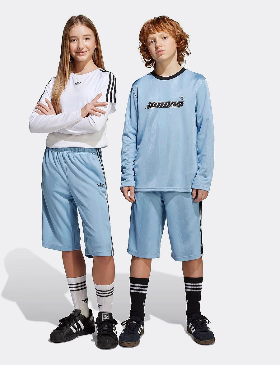 adidas Originals - SHORTS - ashblu/black - 3