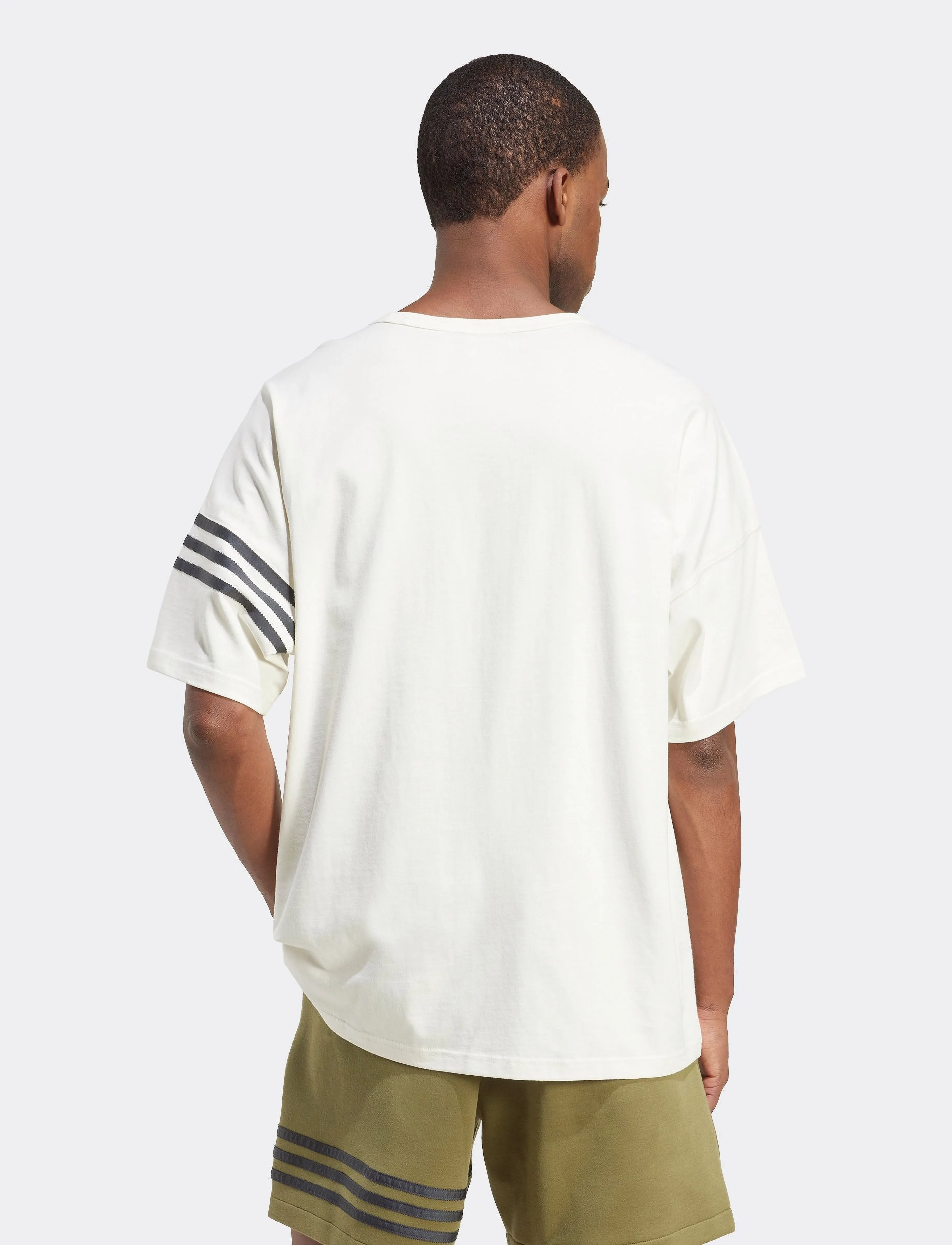 adidas Originals - NEU C TEE - t-shirts - owhite - 3