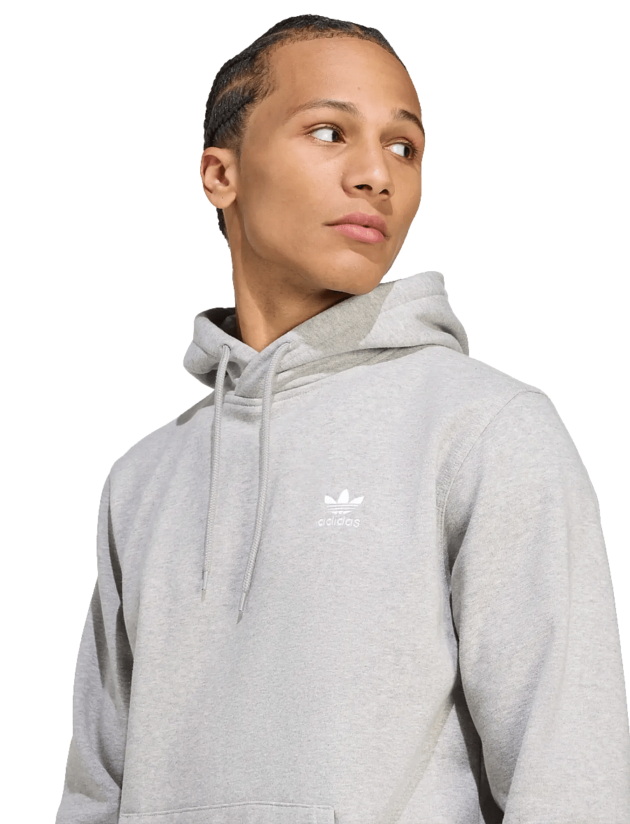 adidas Originals - ESS HD - overdele - mgreyh/white - 3