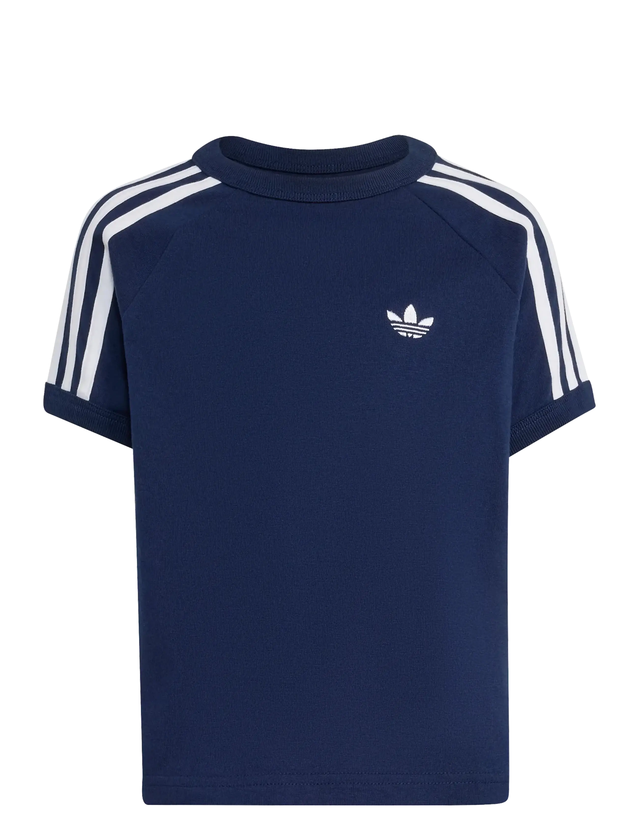 adidas Originals 3 STRIPES TEE - adidas - NINDIG / navy