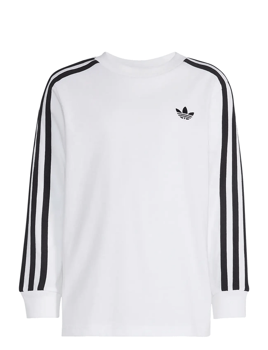 adidas Originals - 3 STRIPE LS - langærmede t-shirts - white - 1