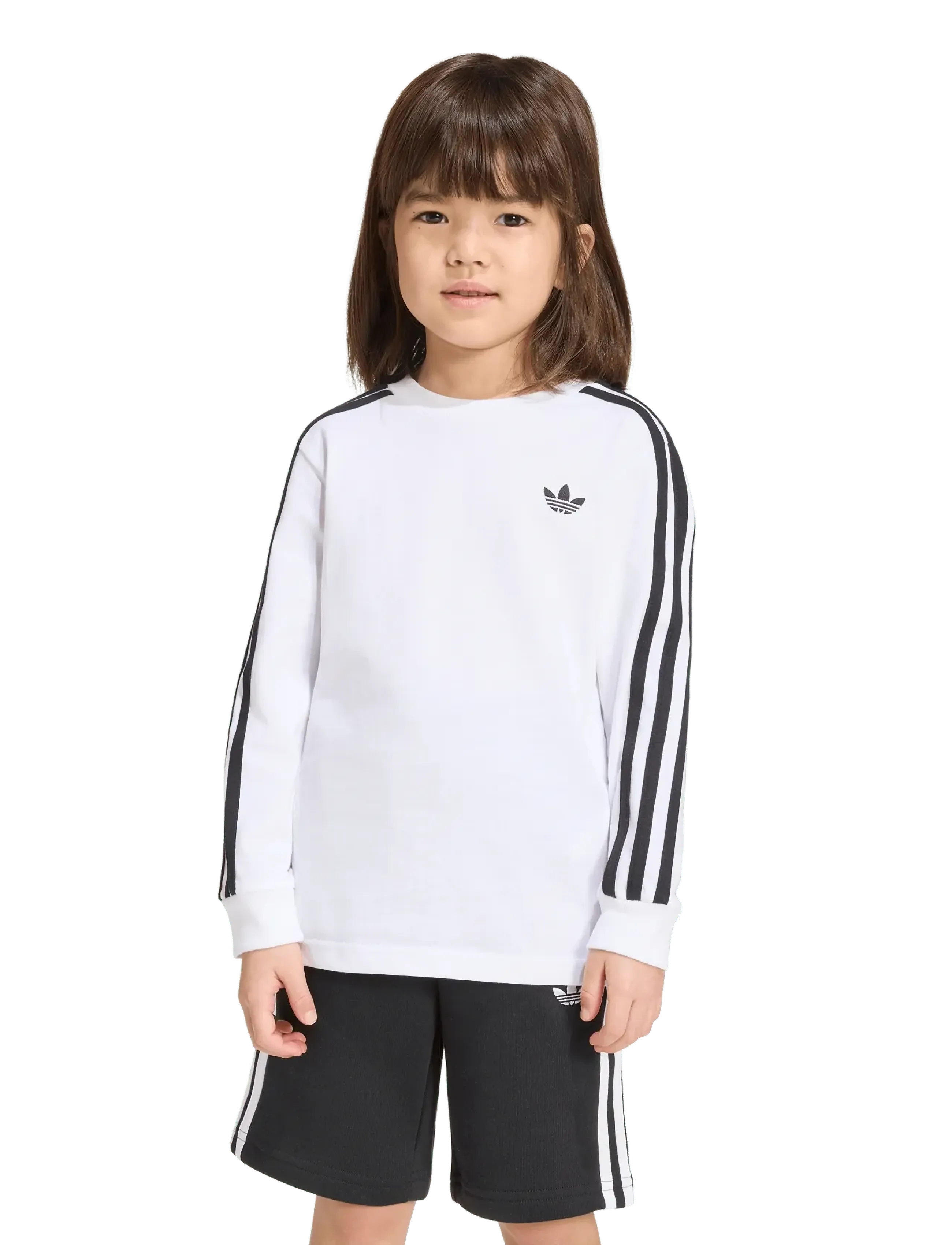 adidas Originals - 3 STRIPE LS - långärmade t-shirts - white - 3