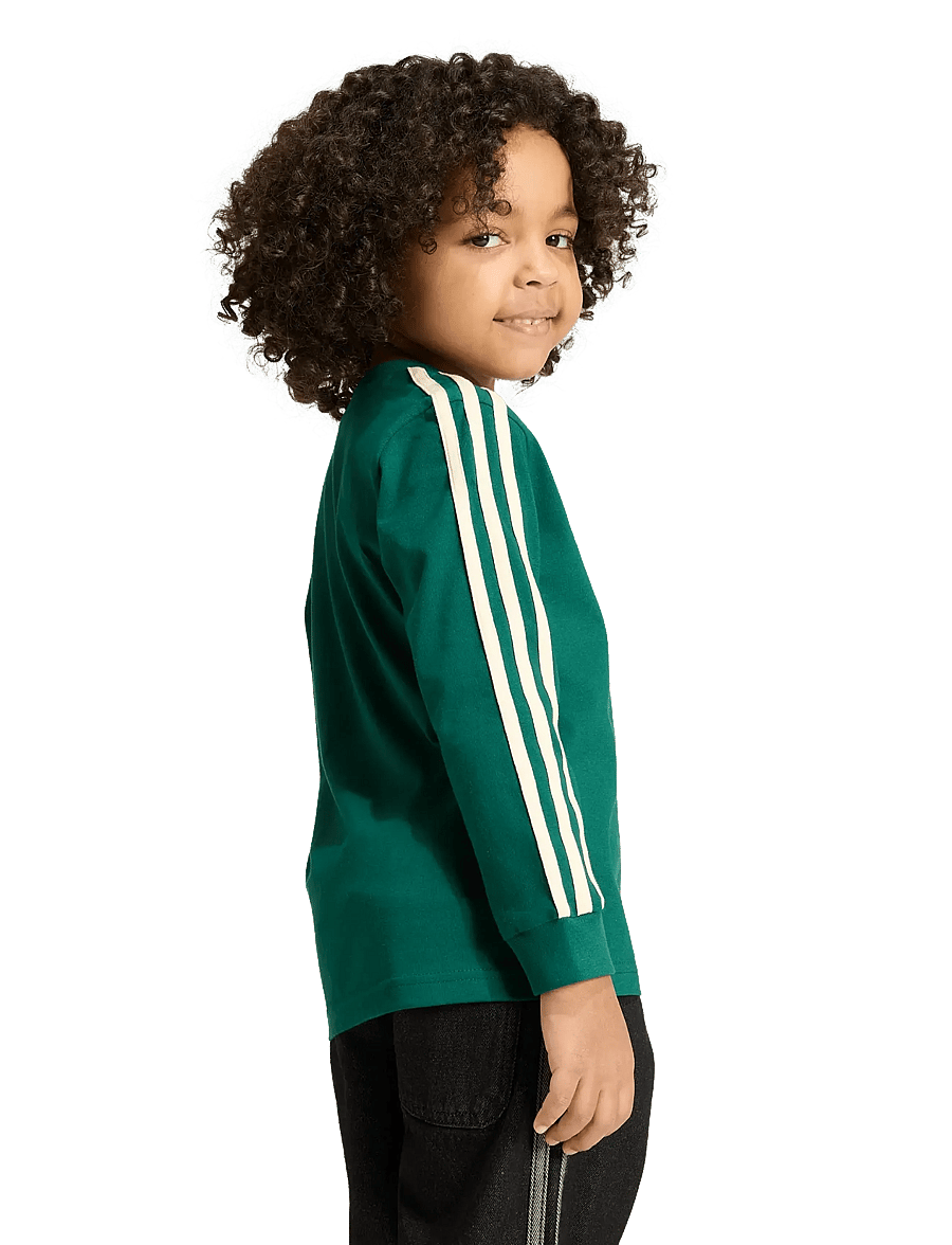 adidas Originals - 3 STRIPE LS - langärmelig - cgreen - 5