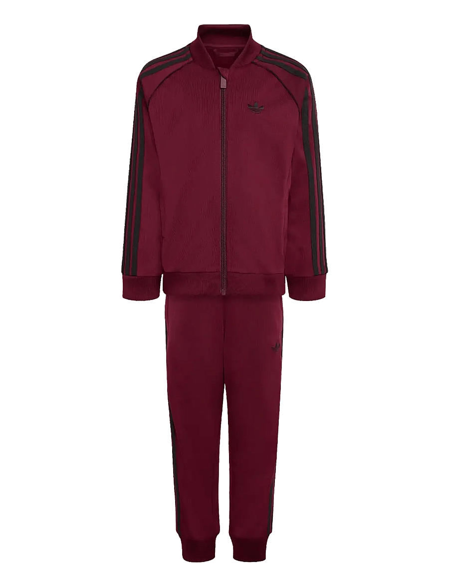 adidas Originals - SST TRACKSUIT - treeningriided ja 2-osalised komplektid - maroon - 1