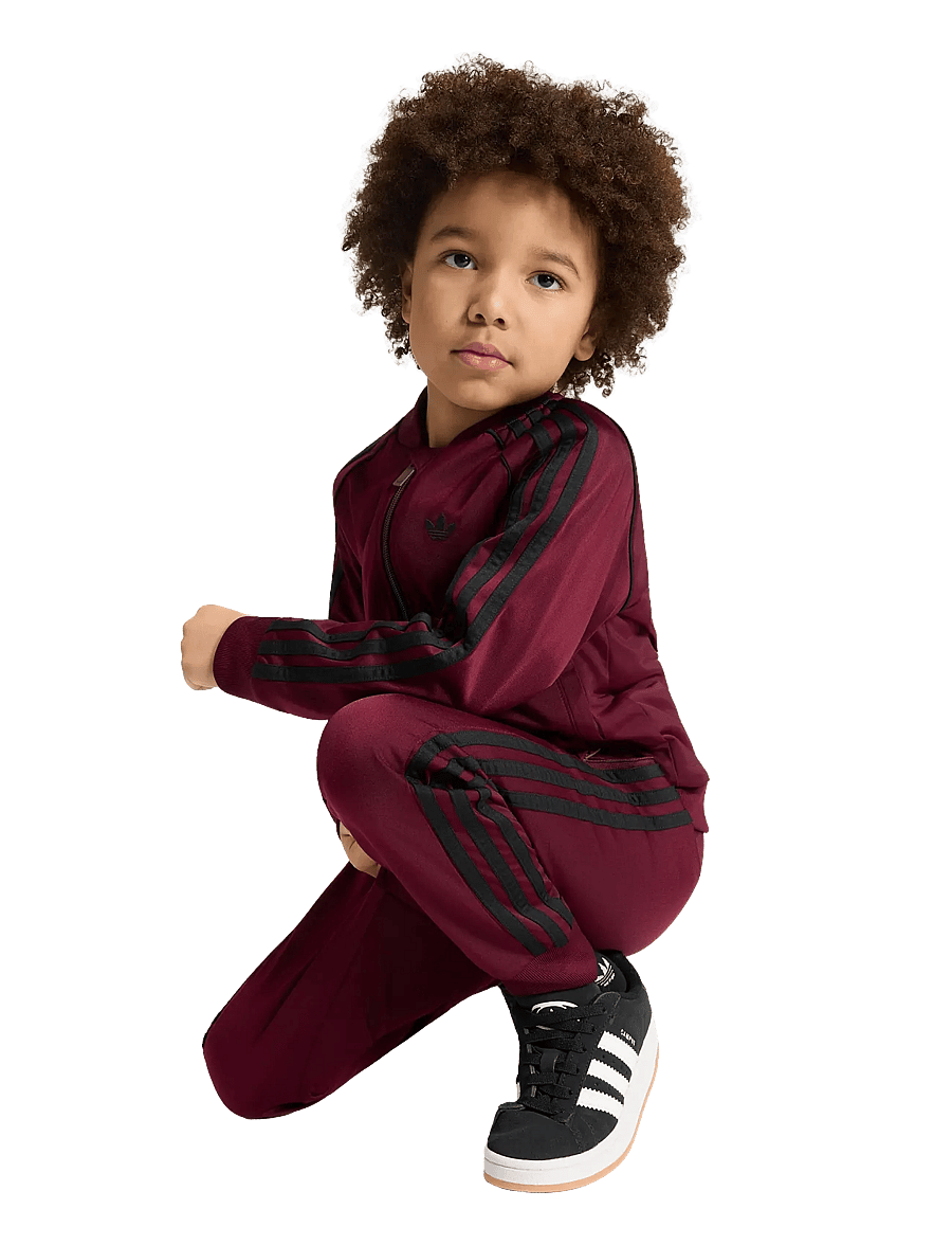 adidas Originals - SST TRACKSUIT - treeningriided ja 2-osalised komplektid - maroon - 0