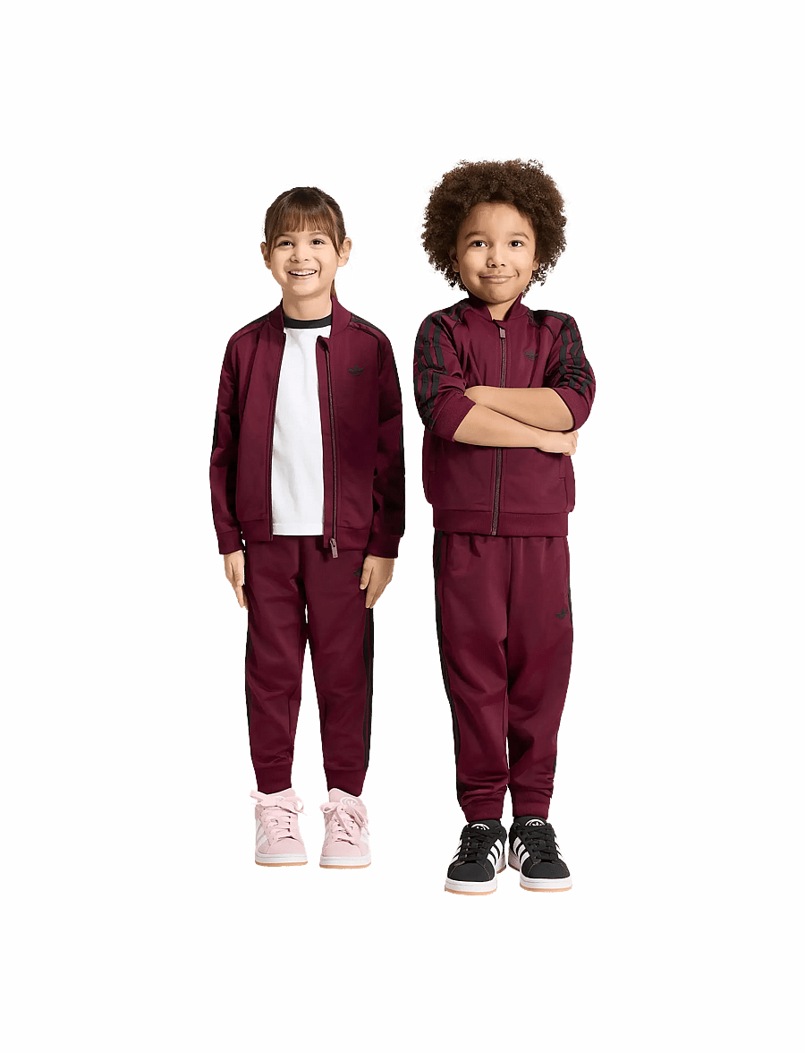 adidas Originals - SST TRACKSUIT - treeningriided ja 2-osalised komplektid - maroon - 4