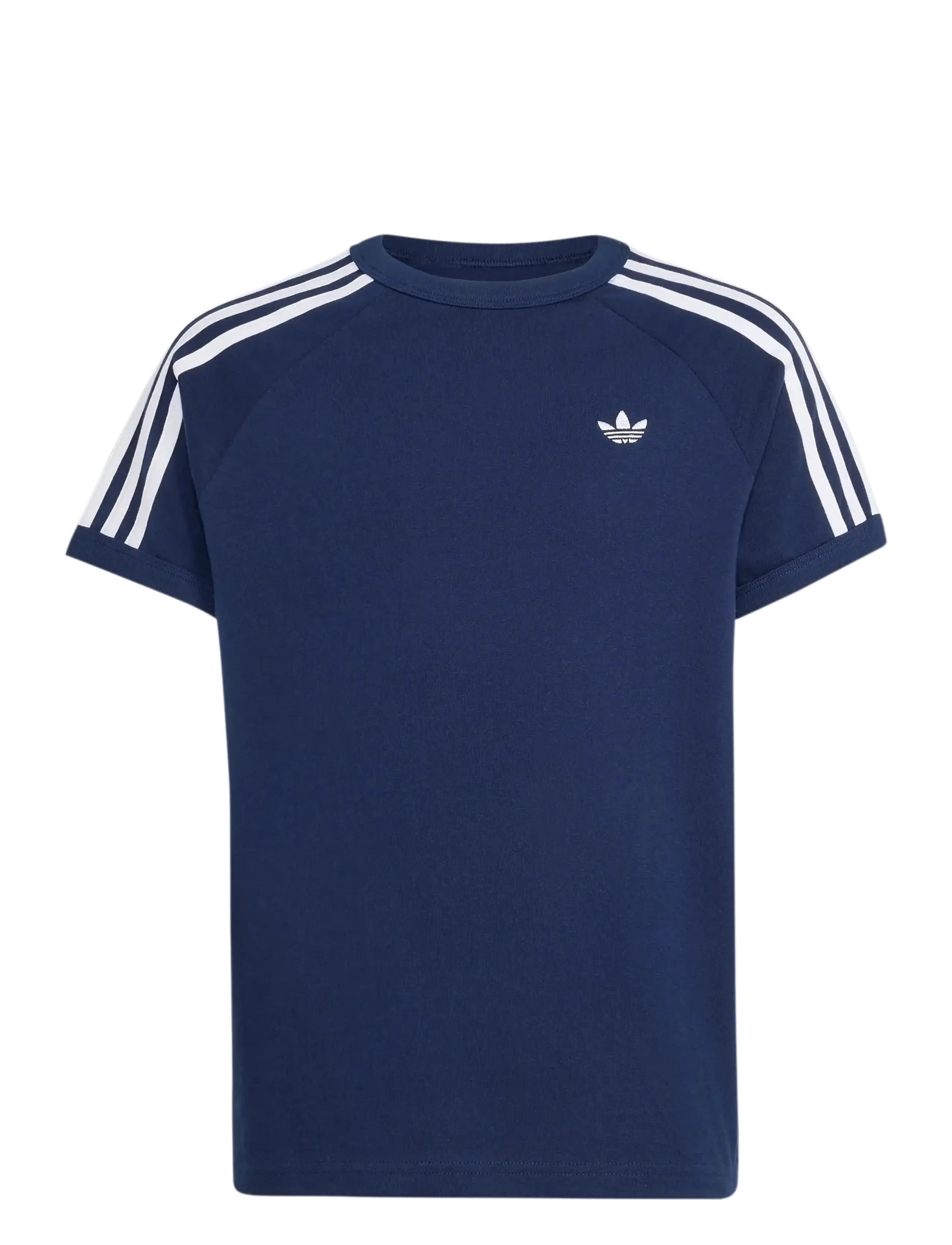 adidas Originals 3 STRIPE TEE - Lühikeste varrukatega T-särgid - NINDIG / navy