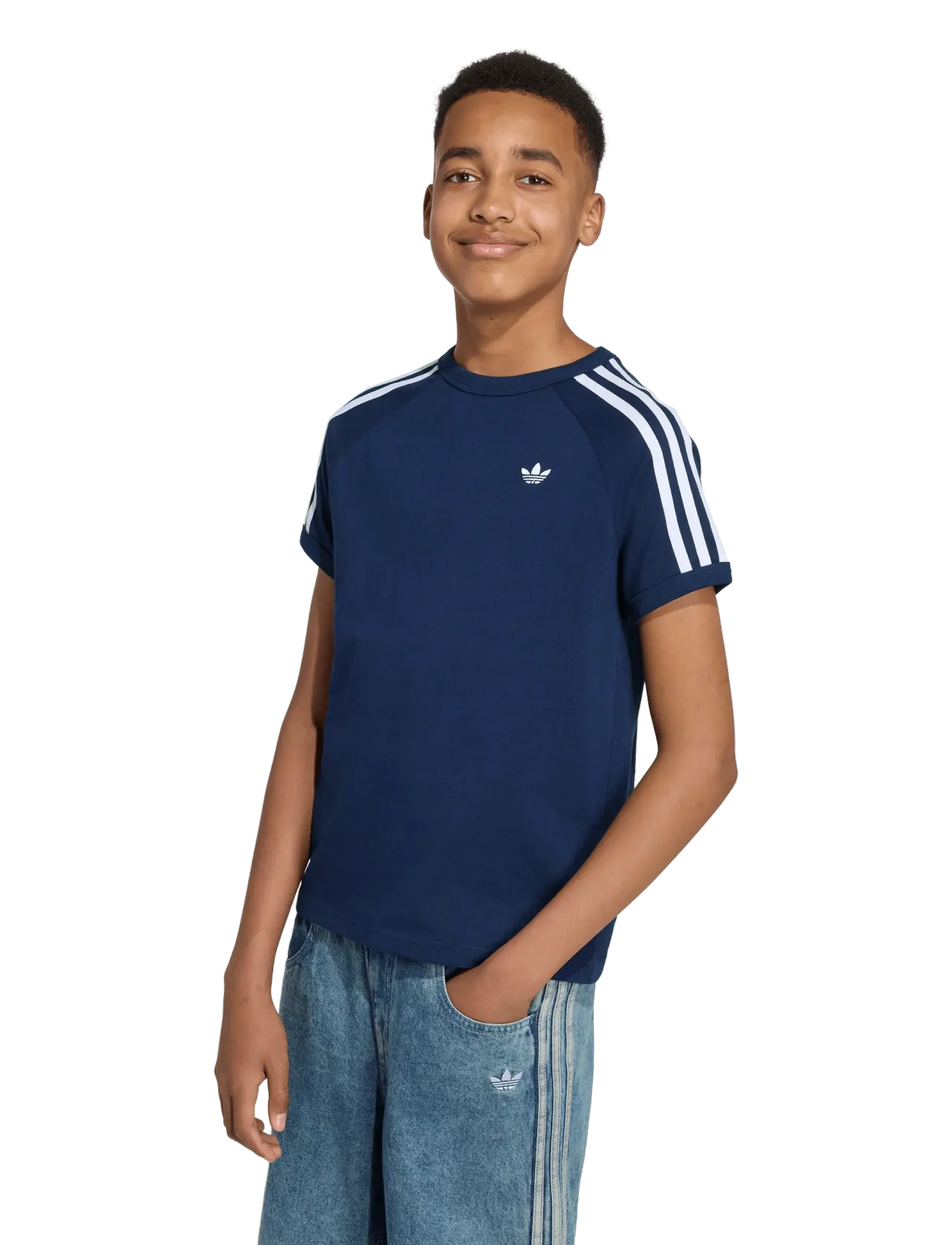 adidas Originals - 3 STRIPE TEE - spordisärgid - nindig - 4