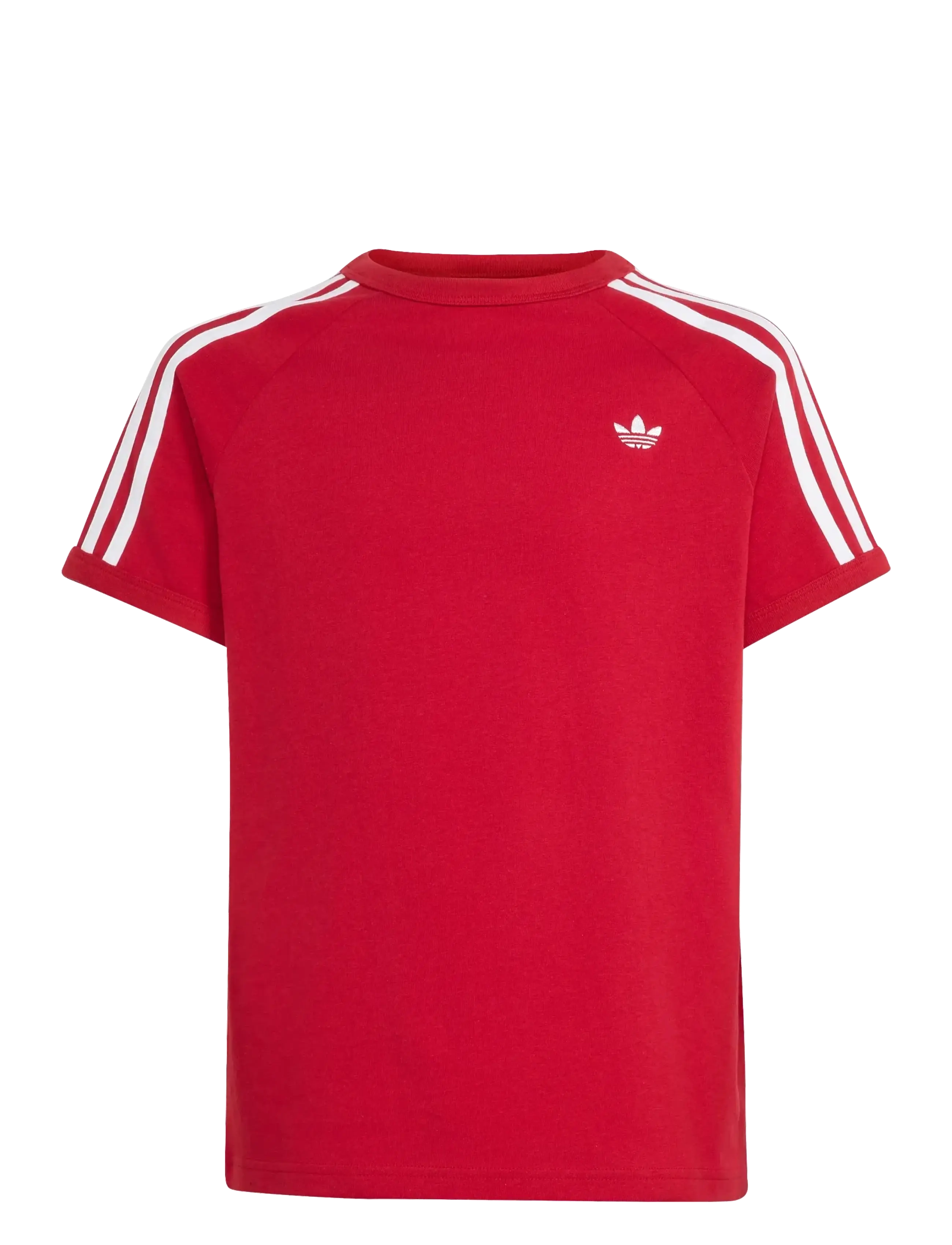 adidas Originals 3 STRIPE TEE - adidas - TMVIRE / red