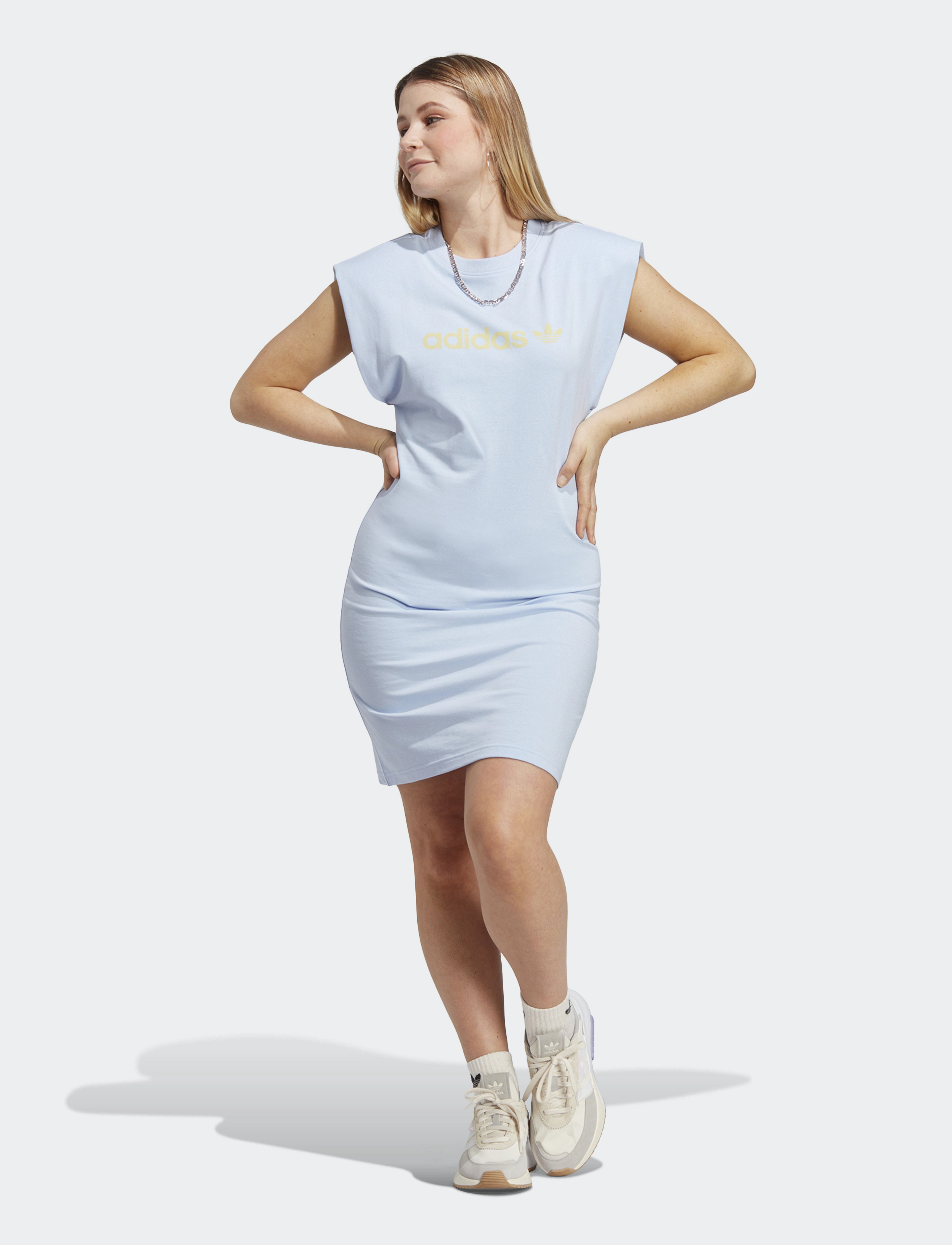 adidas Originals - adidas Originals Muscle Fit Dress - bludaw - 2