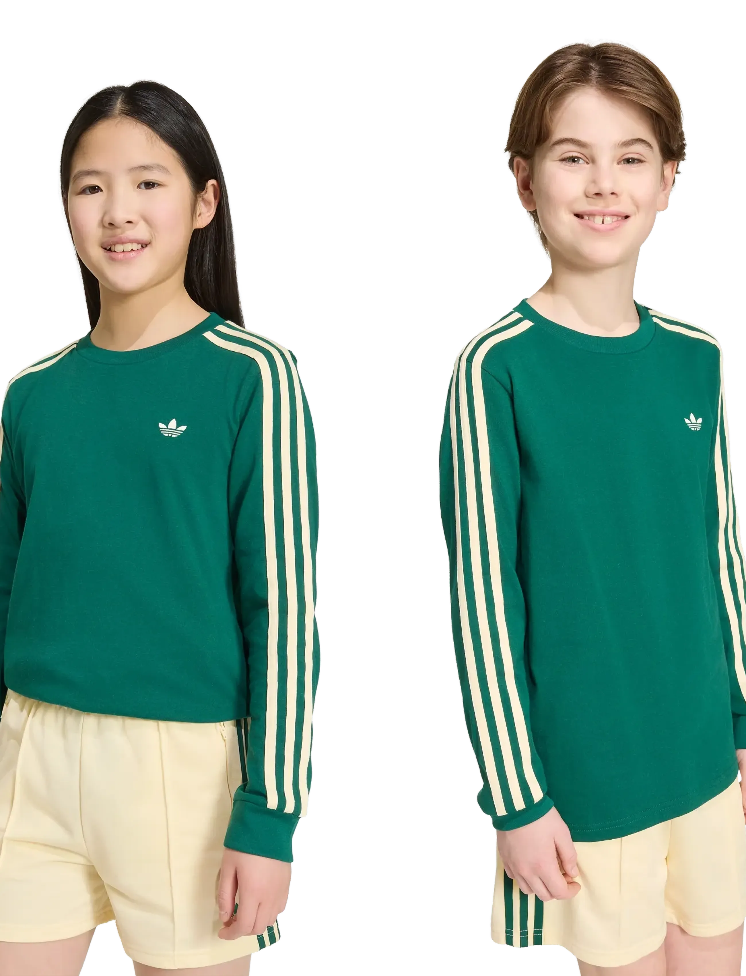 adidas Originals - 3 STRIPE LS - sports tops - cgreen - 2