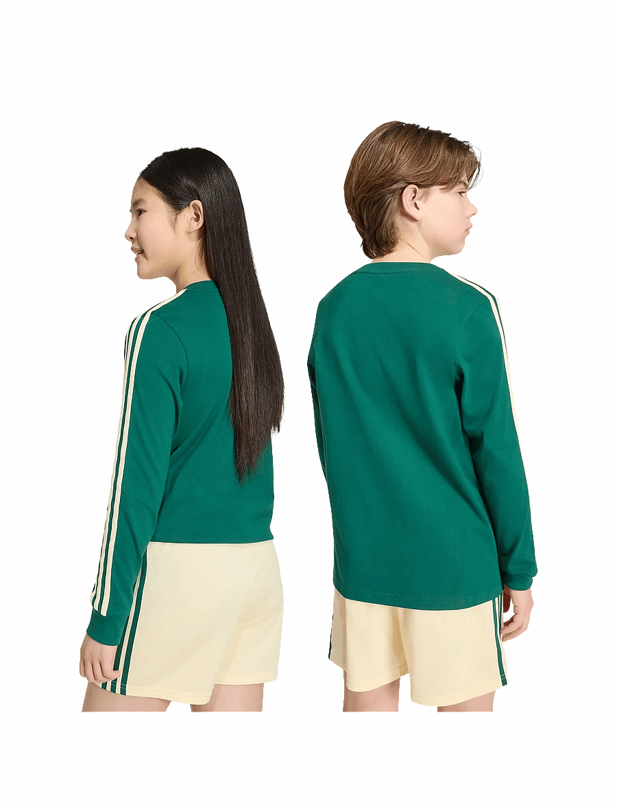 adidas Originals - 3 STRIPE LS - sportstoppe - cgreen - 4