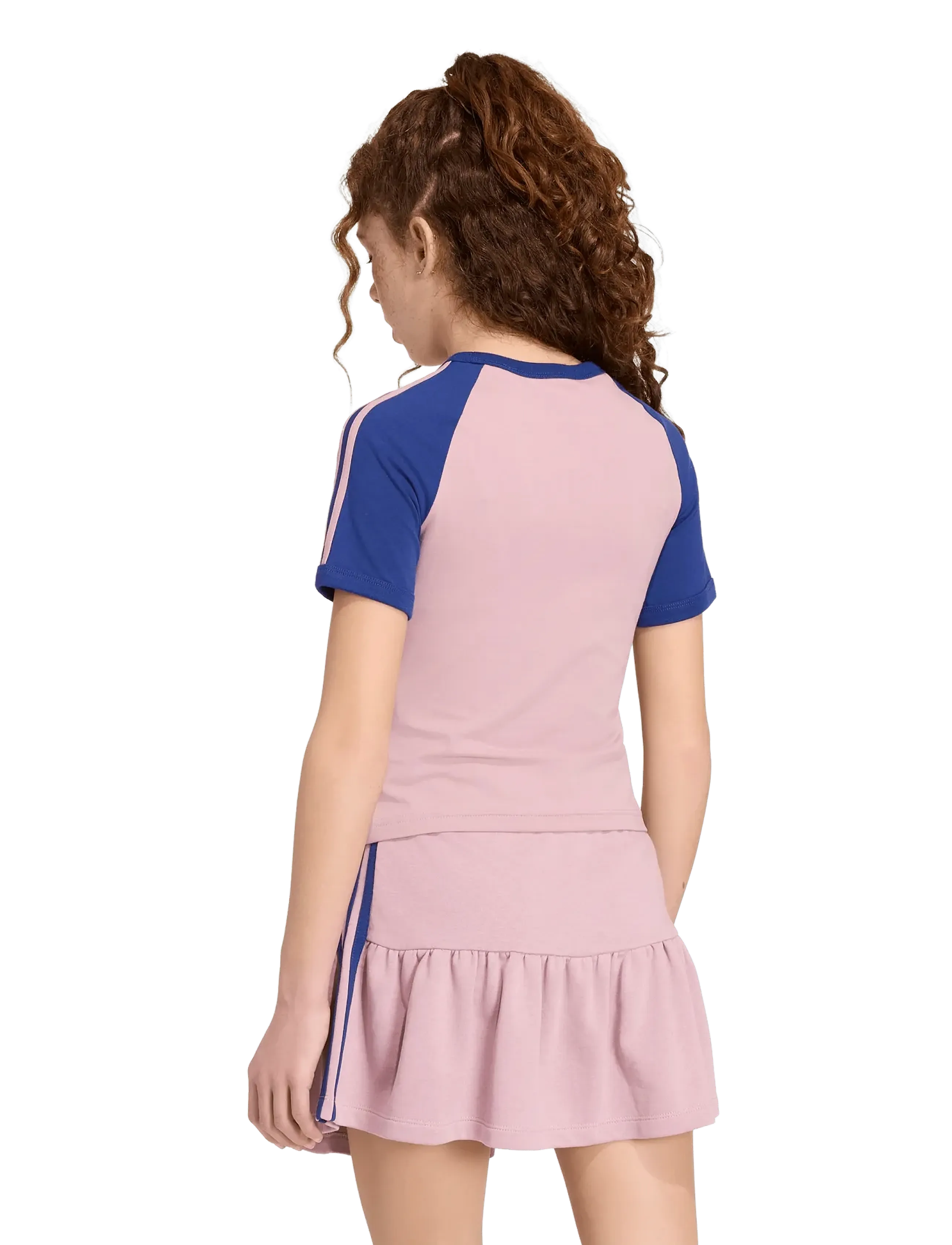 adidas Originals - 3S SL TEE - kurzärmelig - magmau/vicblu - 5