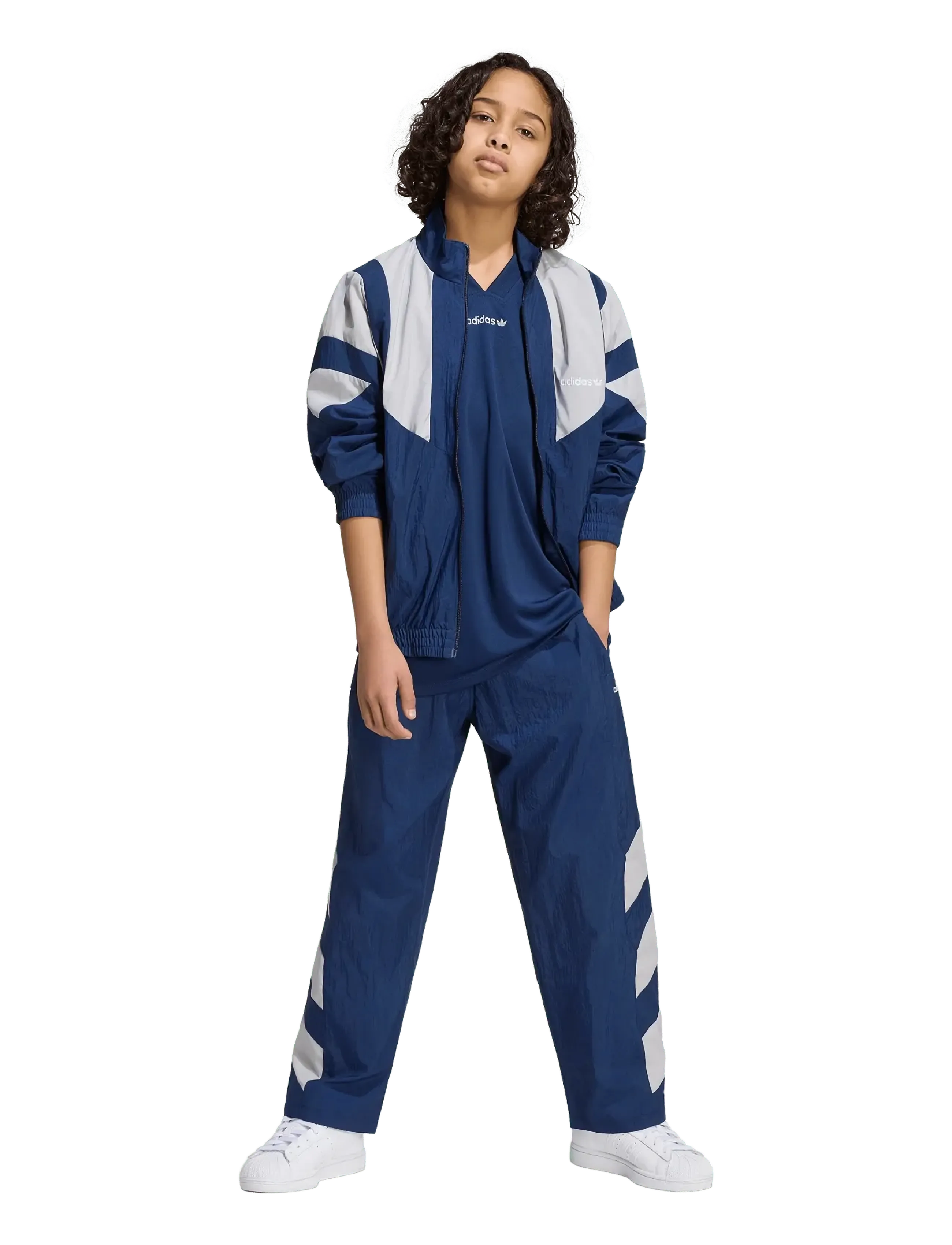 adidas Originals OS BLOCKED W TT - adidas Originals - NINDIG/GRETWO / navy