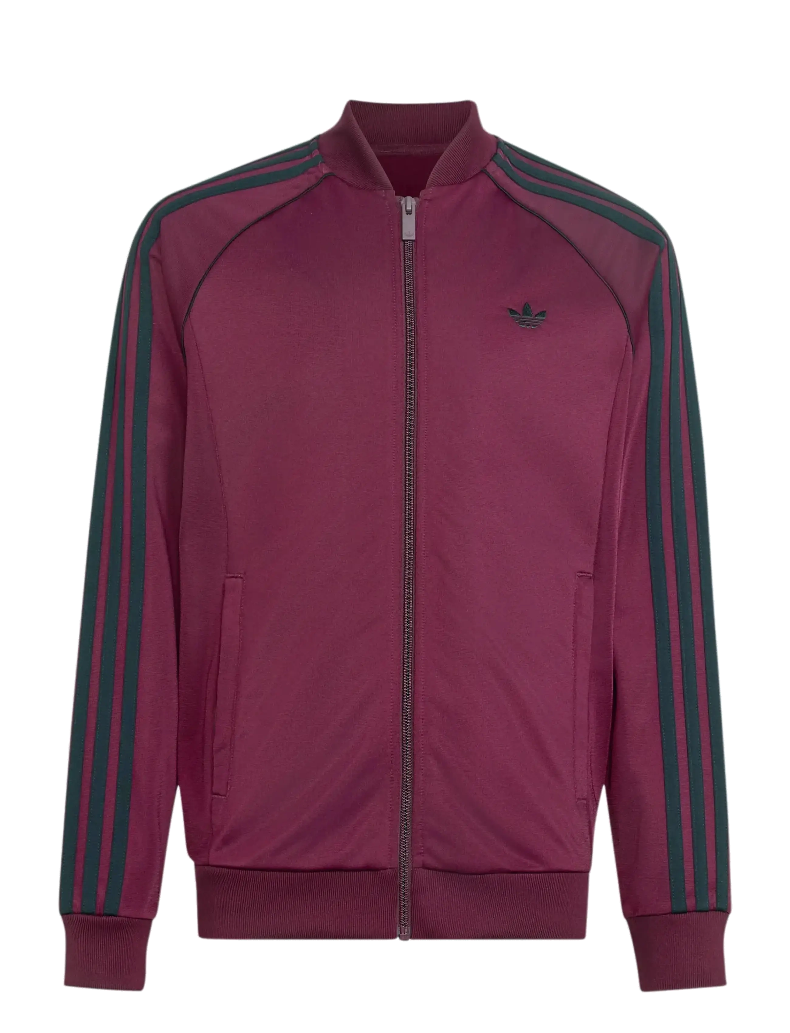 adidas Originals SST TRACK TOP - Tøj - MAROON / burgundy