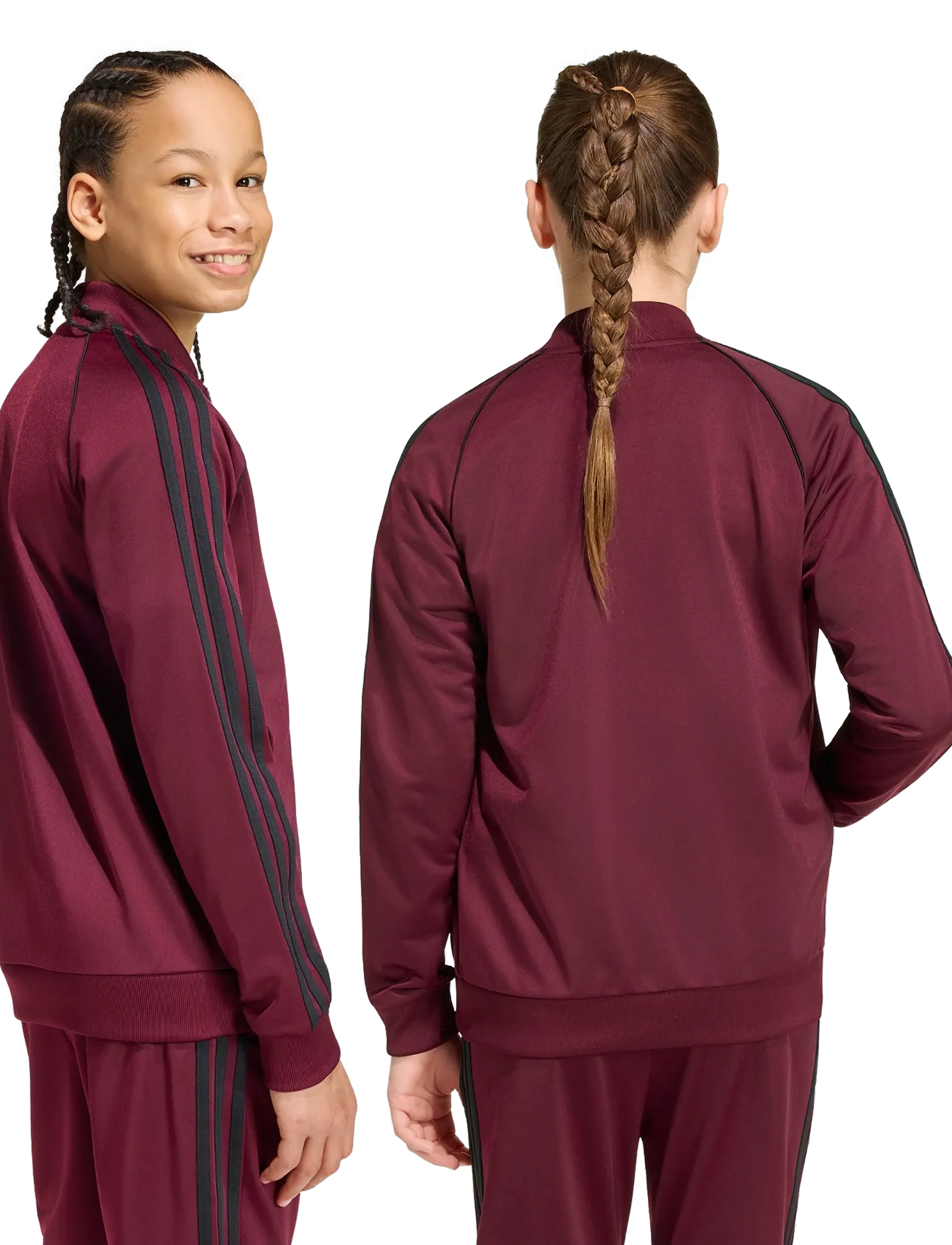 adidas Originals - SST TRACK TOP - sweatshirts - maroon - 3