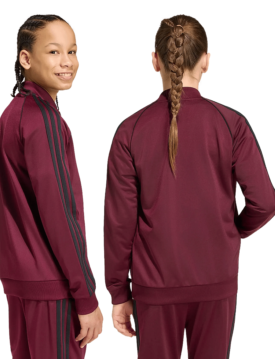 adidas Originals - SST TRACK TOP - dressipluusid - maroon - 3