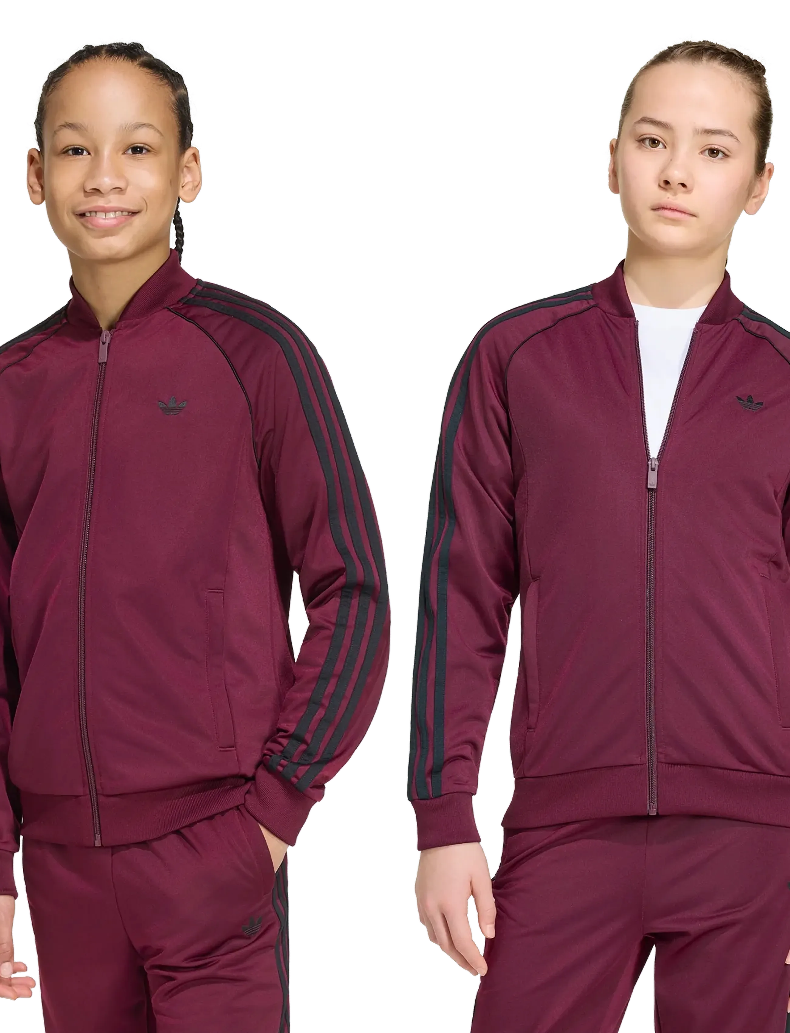 adidas Originals - SST TRACK TOP - sweatshirts - maroon - 4