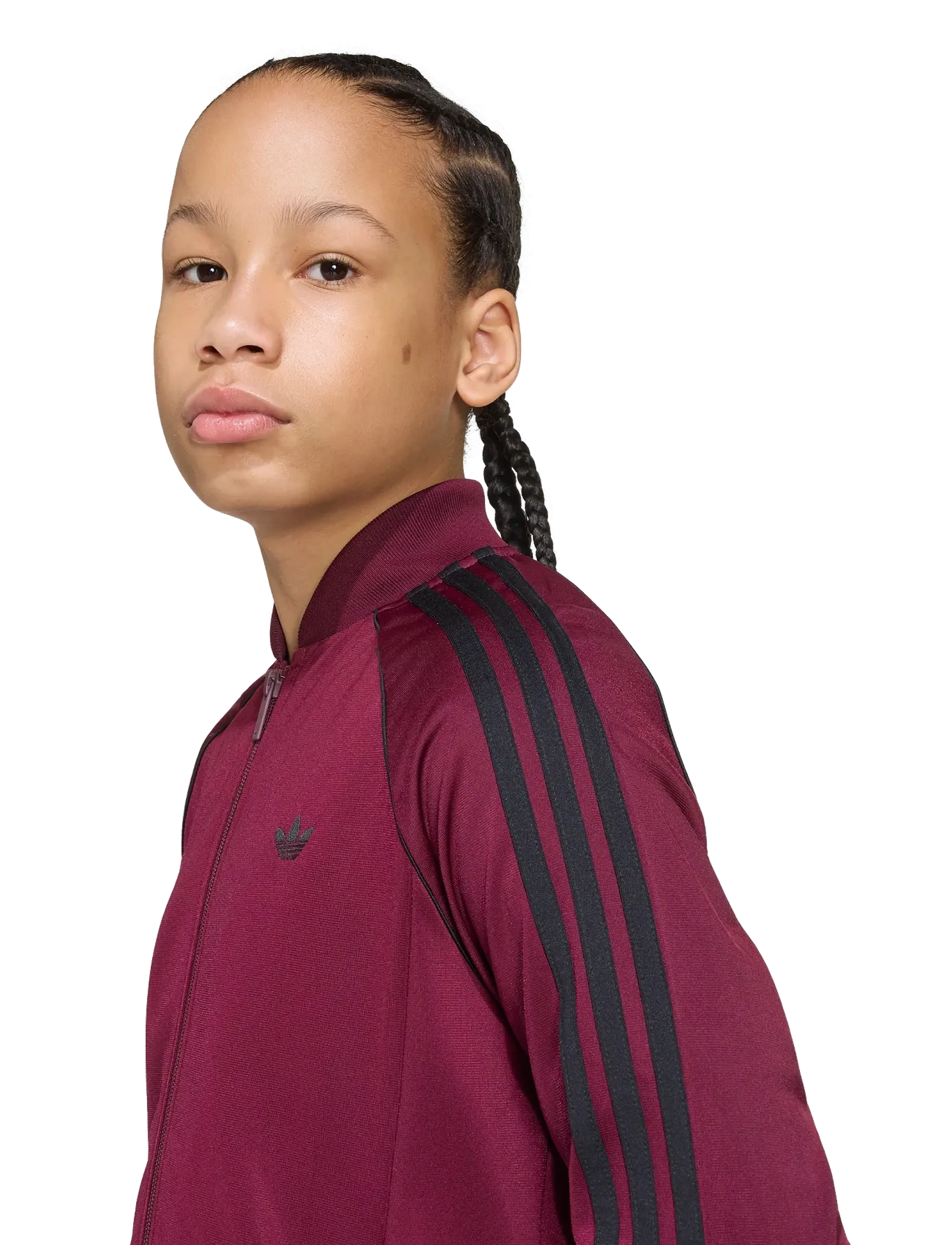 adidas Originals - SST TRACK TOP - sweatshirts - maroon - 5