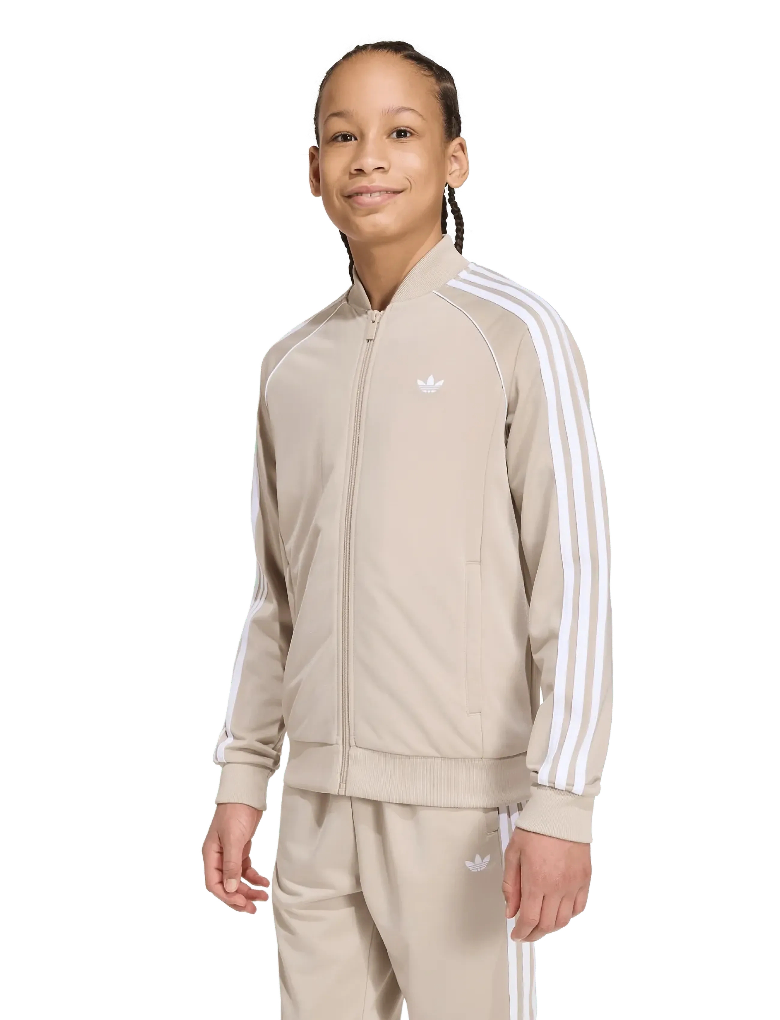 adidas Originals Sst Track Top, 176, Beige