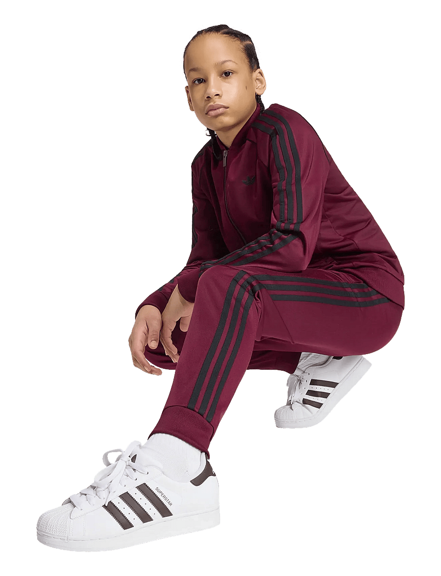 adidas Originals - SST TRACK PANTS - jogginghosen - maroon - 0