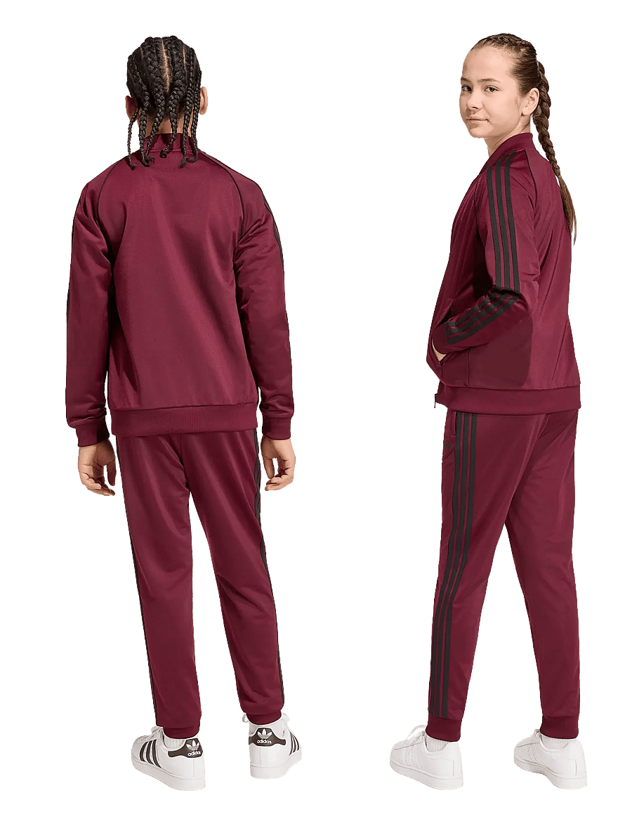 adidas Originals - SST TRACK PANTS - jogginghosen - maroon - 2