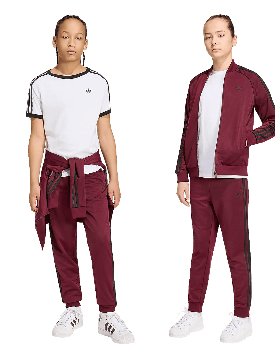 adidas Originals - SST TRACK PANTS - jogginghosen - maroon - 3
