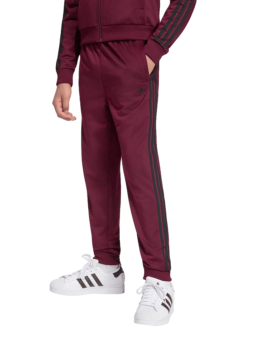 adidas Originals - SST TRACK PANTS - jogginghosen - maroon - 4