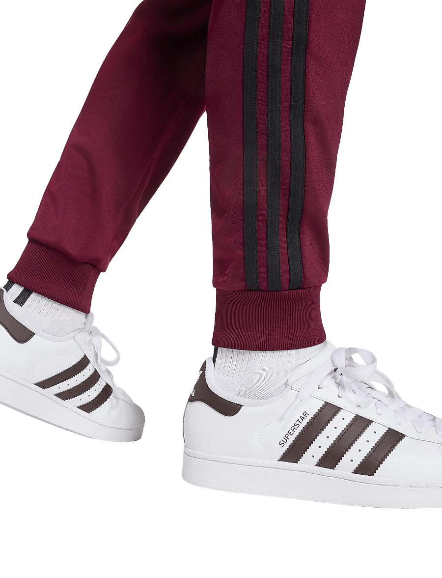 adidas Originals - SST TRACK PANTS - jogginghosen - maroon - 5