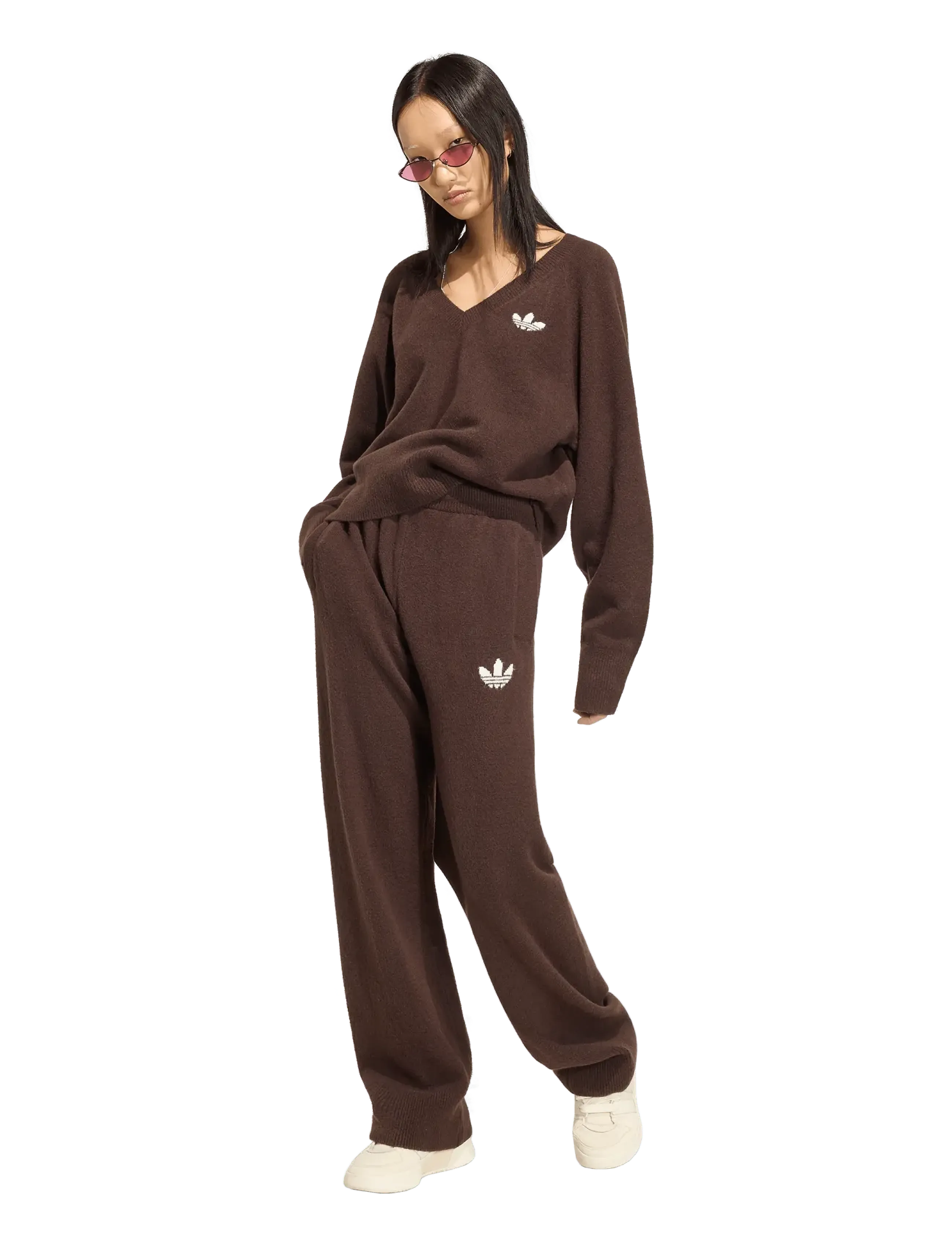 adidas Originals - ESS KNIT PANT - herbstersparnisse - auco - 0