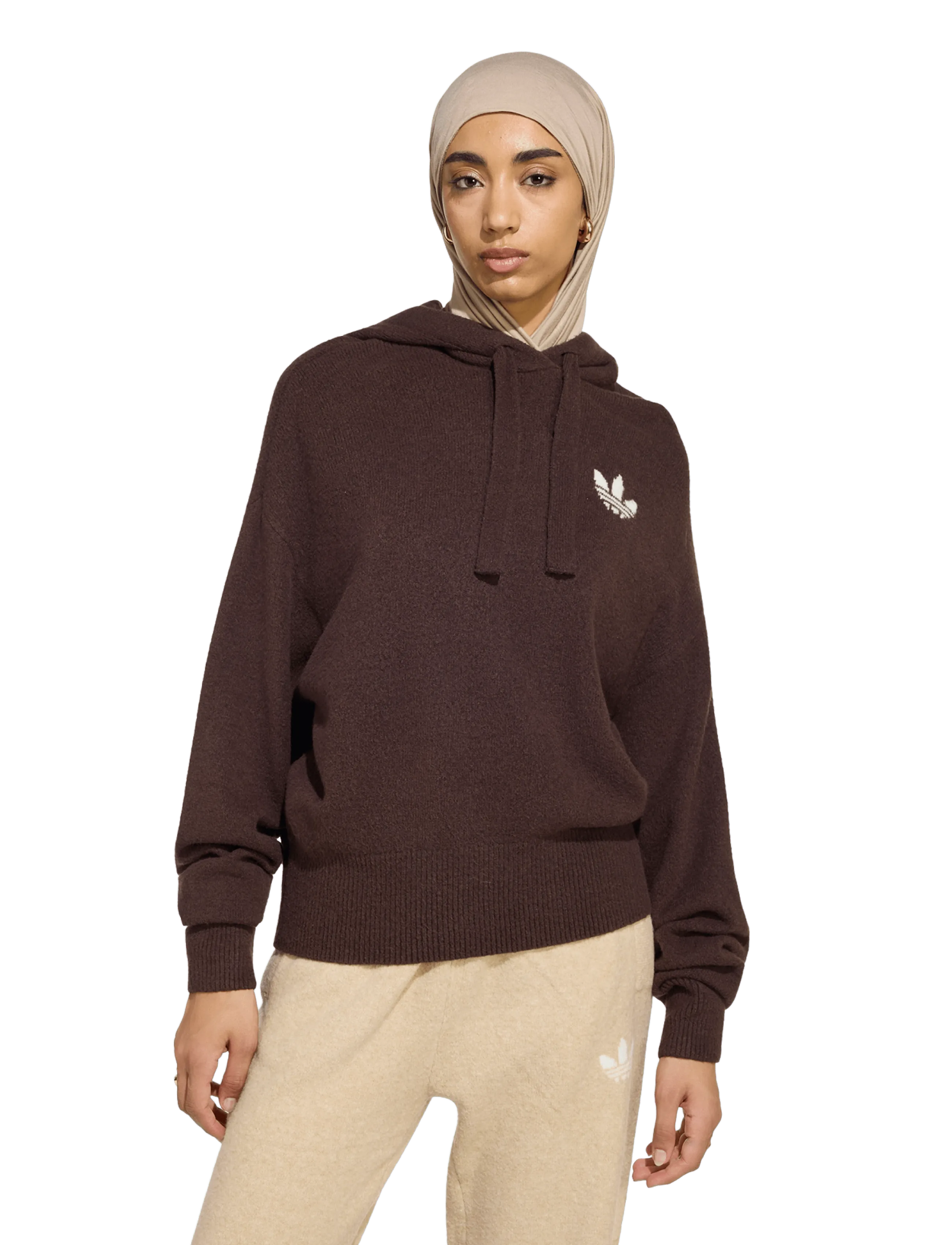 Adidas Originals Ess Knt Hd hoodies dam – bild 2