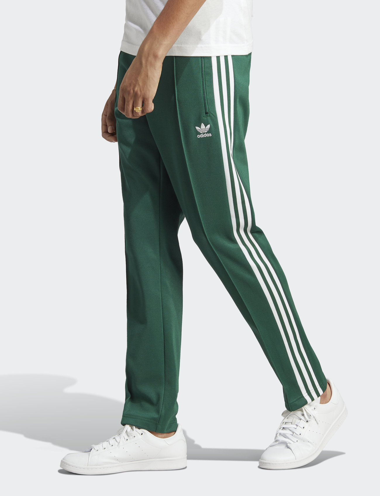 adidas Originals - Adicolor Classics Beckenbauer Tracksuit Bottoms - sports pants - drkgrn - 1