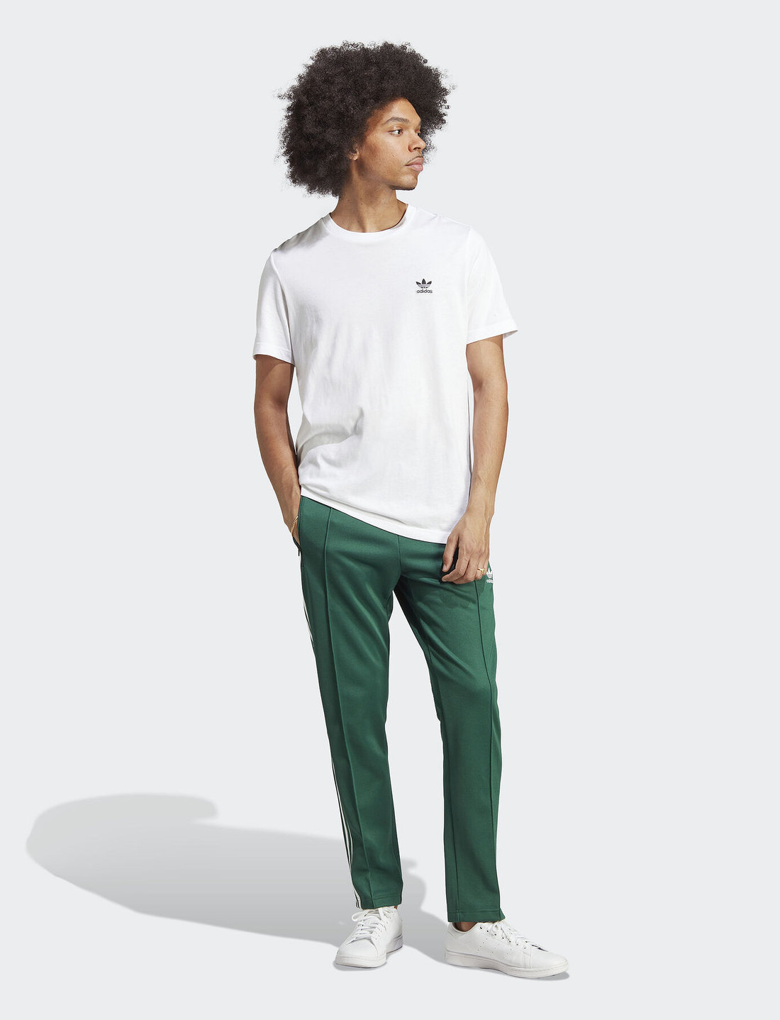 Beckenbauer track pants green best sale