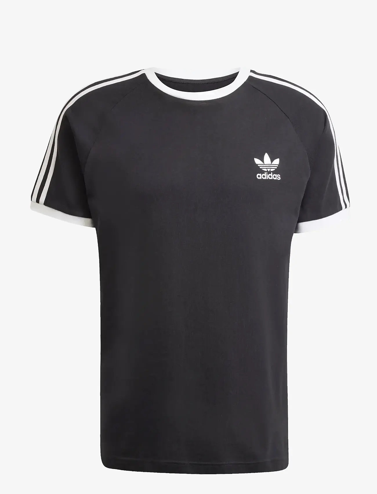 adidas Originals - 3-STRIPES TEE - t-shirts - black - 1