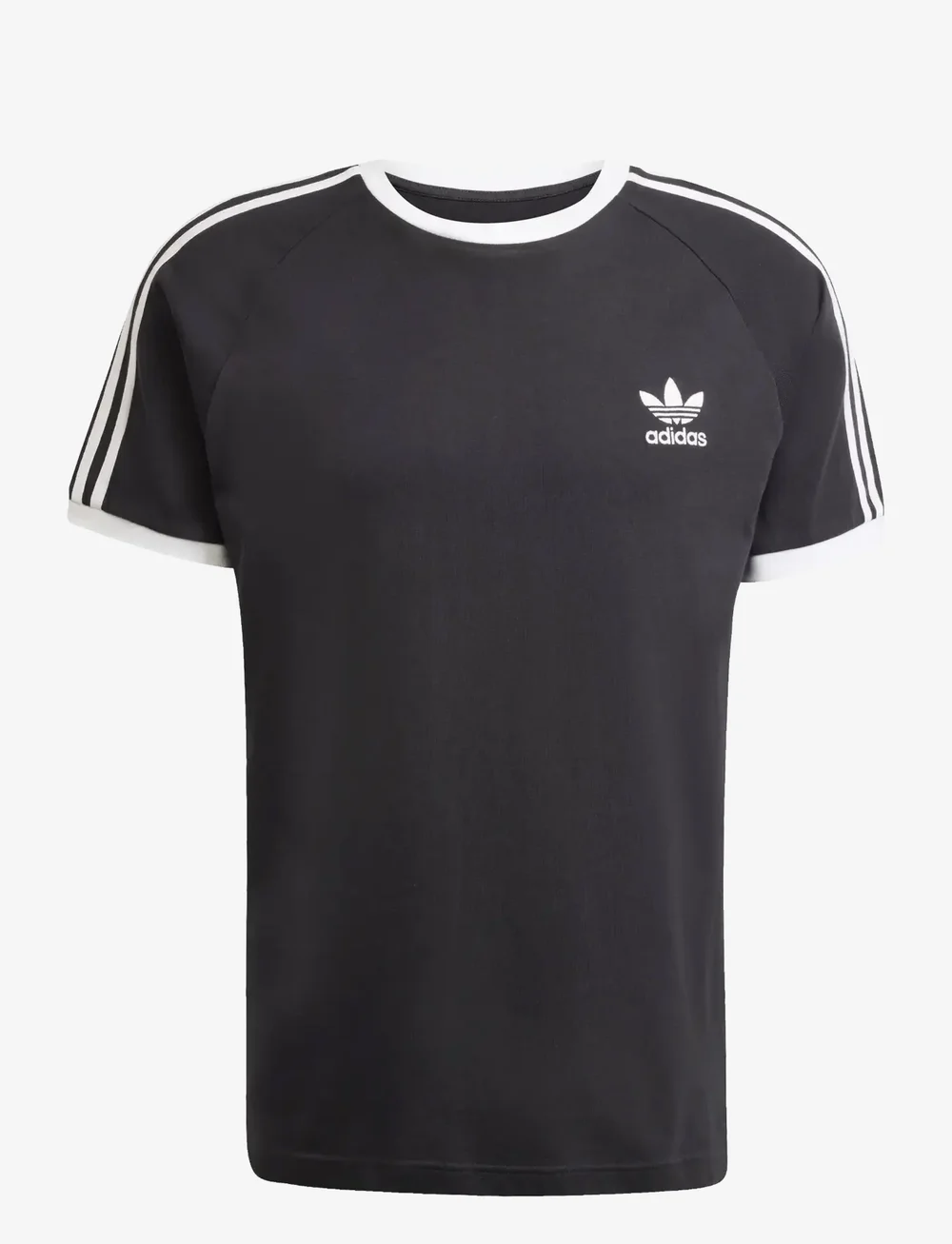 adidas Originals - 3-STRIPES TEE - t-shirts - black - 1